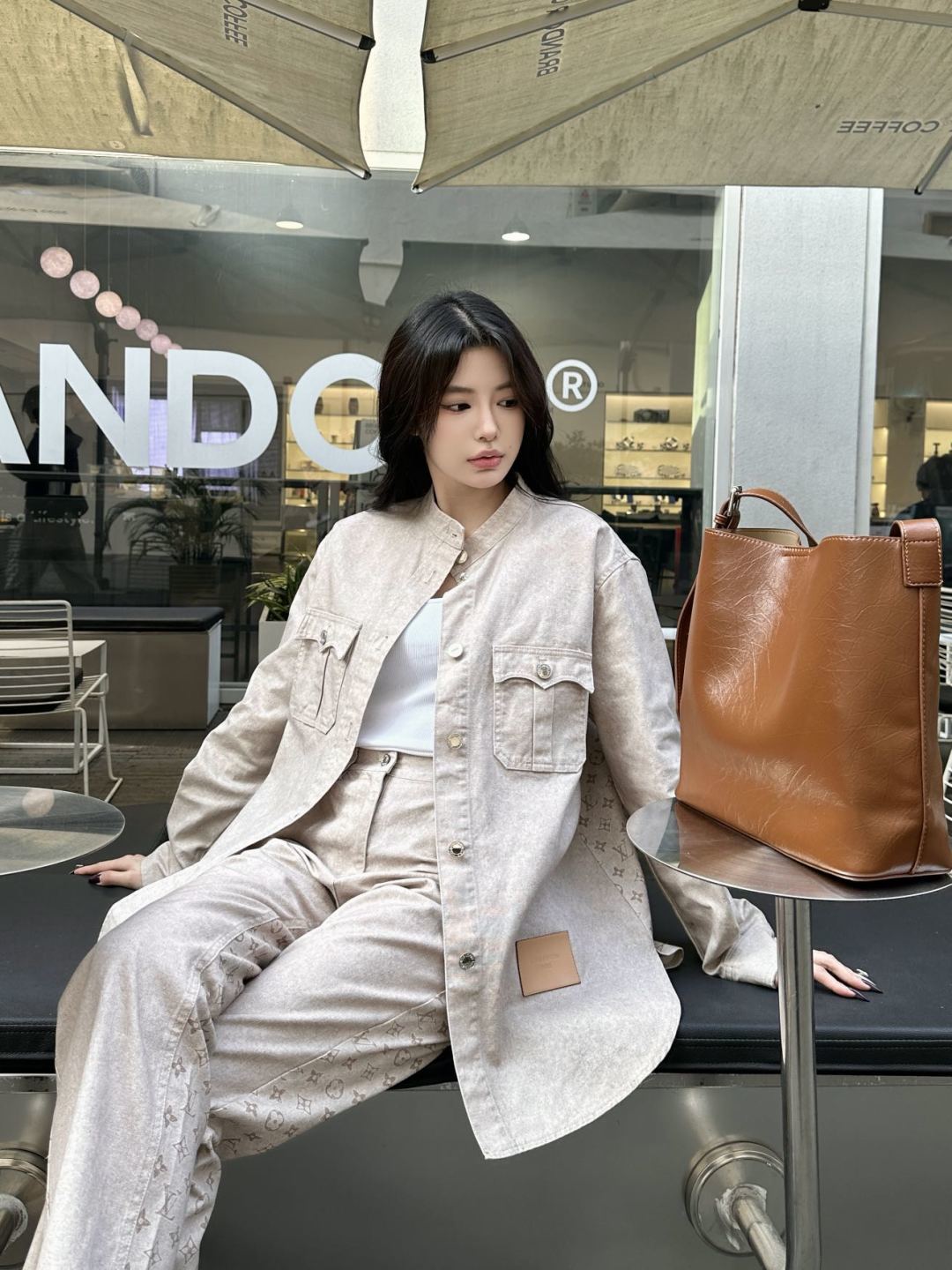 NO:298304,Top and pants model picture, alexander wang19860909上衣裤子模特图,,alexander wang,Women's clothing