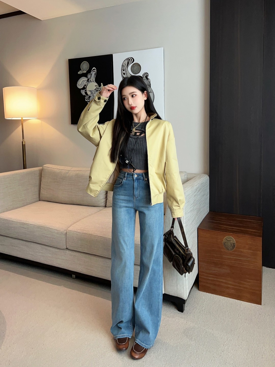 NO:317134,Model pictures, alexander wang19860909模特图,,alexander wang,Women's clothing