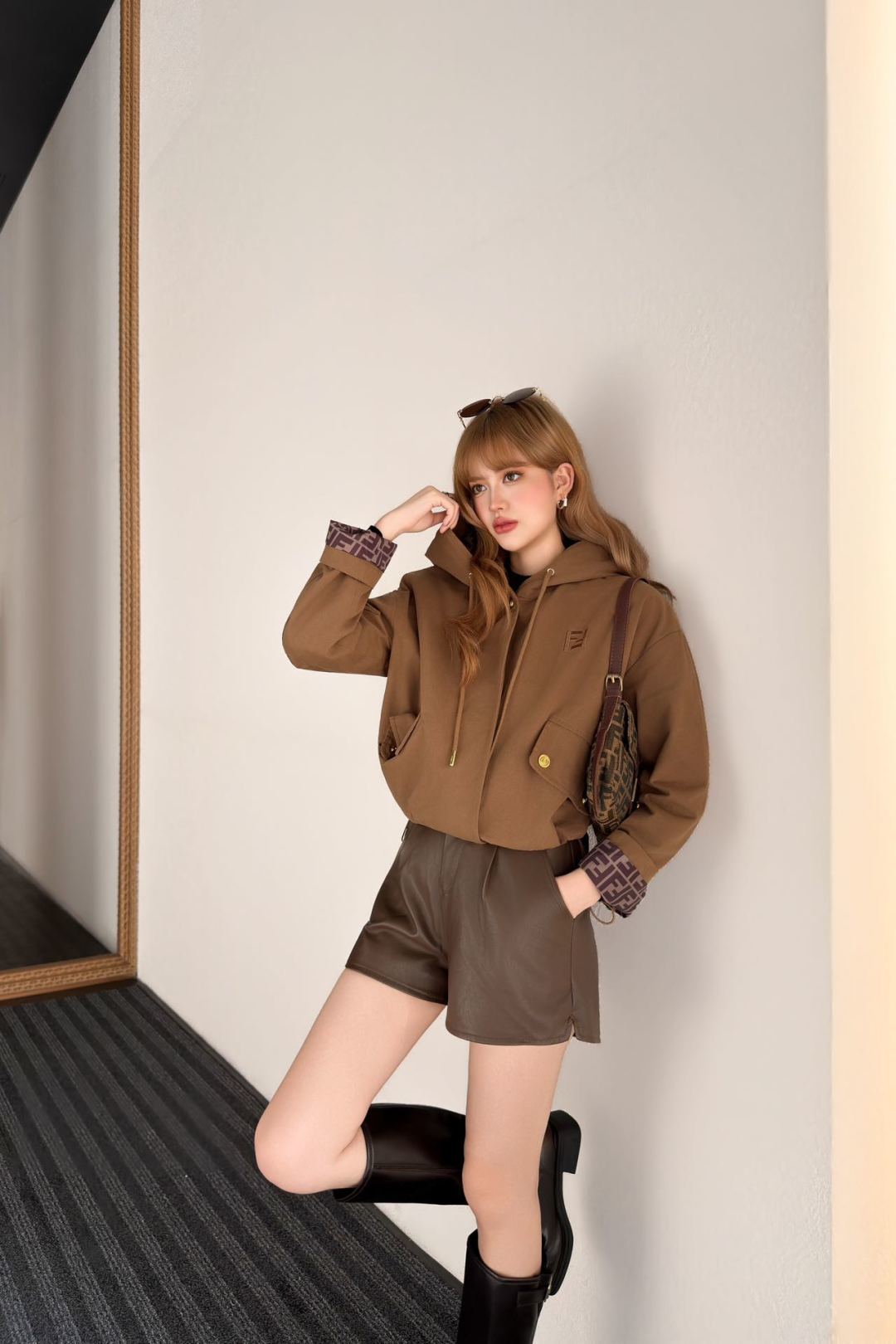 NO:661705,Model upper body picture,  19860909模特上身图,, ,Women's clothing