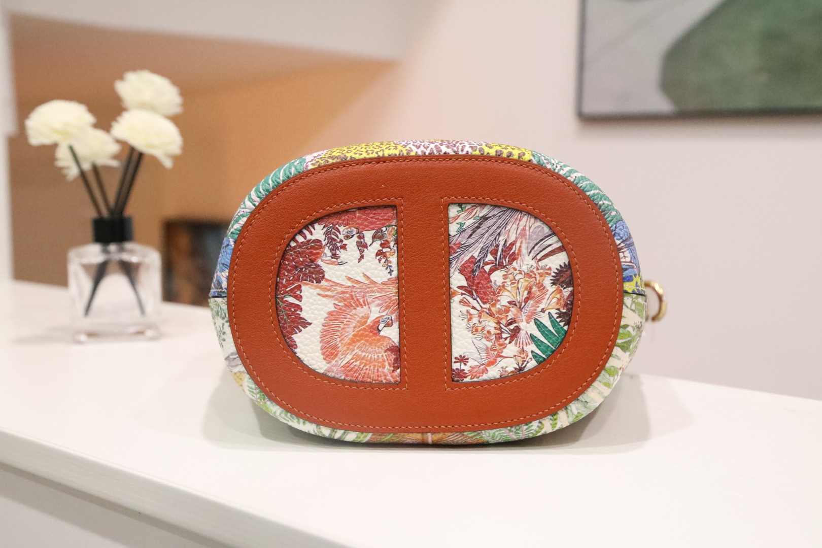 🐎新品
18尺寸菜篮子猪鼻子再次更新，【绿拼红】swift头层牛皮手腕，包身togo小牛皮，丛林动物彩绘涂鸦，小众独特，欧美时尚，手缝蜡线，全钢五金，私人订制