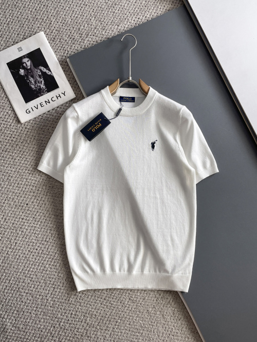 Polo Ralph Lauren Men's Short Sleeve Crew Neck Knit Shirt - Modern Fit 1 Polo Ralph Lauren Men's Short Sleeve Crew Neck Knit Shirt - Modern Fit