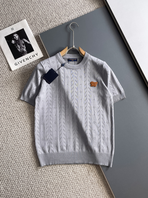 Elegante Camiseta de Punto Louis Vuitton para Hombre - Diseño Exclusivo 1 Elegante Camiseta de Punto Louis Vuitton para Hombre - Diseño Exclusivo