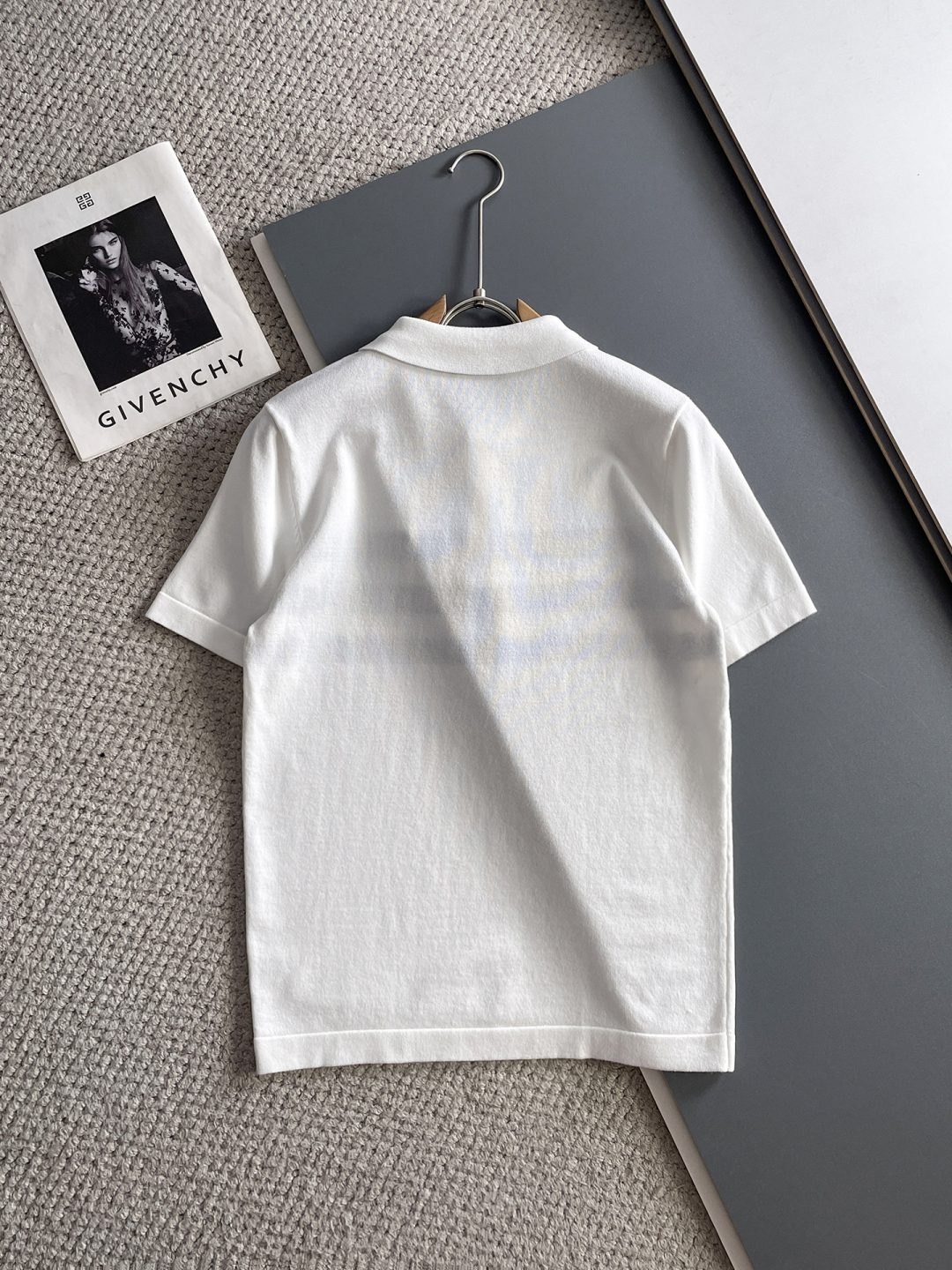 Prada Striped Cotton Polo Shirt - Short Sleeve, Embroidered Logo 10 cmp i1748622758862 3657 0 8