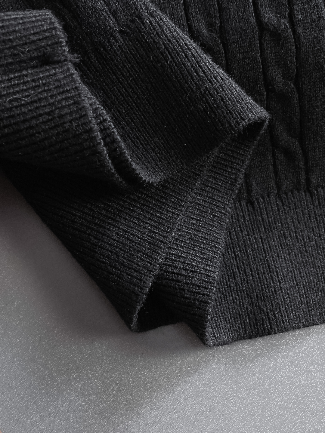 Polo Ralph Lauren Men's Black Cable-Knit Short-Sleeve Polo Shirt 8 cmp i1748623020320 1355 0 6