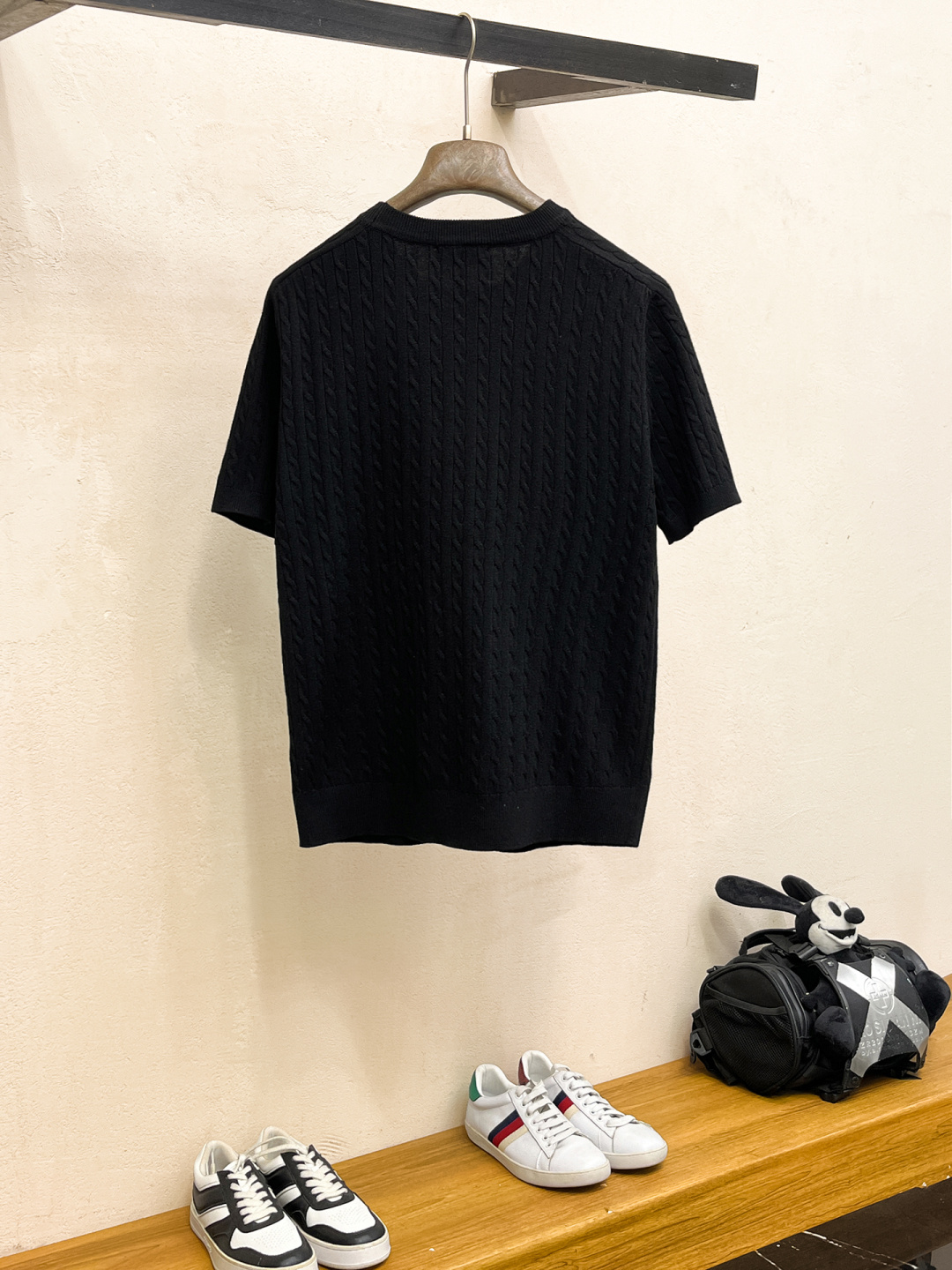 2026春夏新款男士顶级圆领针织短袖T恤，品牌最新设计元素！既不单调也不复杂,恰到好处的展现品味！客供定