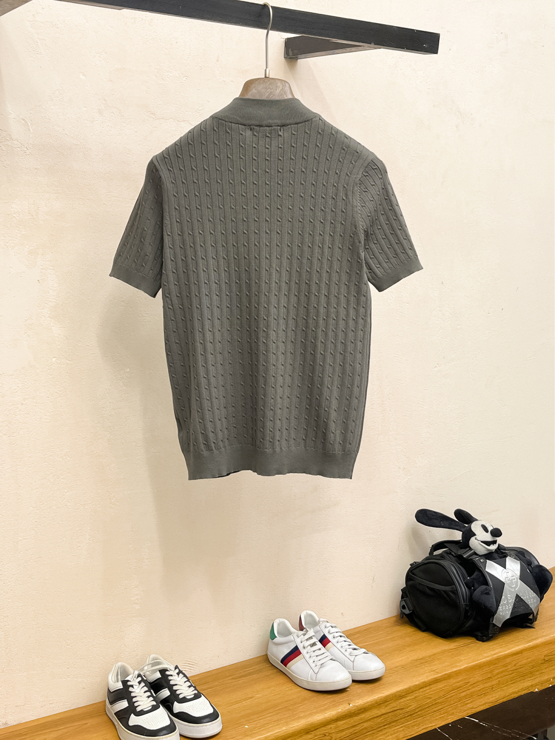 拉夫劳伦 秋冬新款男士顶级翻领针织短袖T恤，品牌最新设计元素！既不单调也不复杂,恰到好处的展现品味！客供