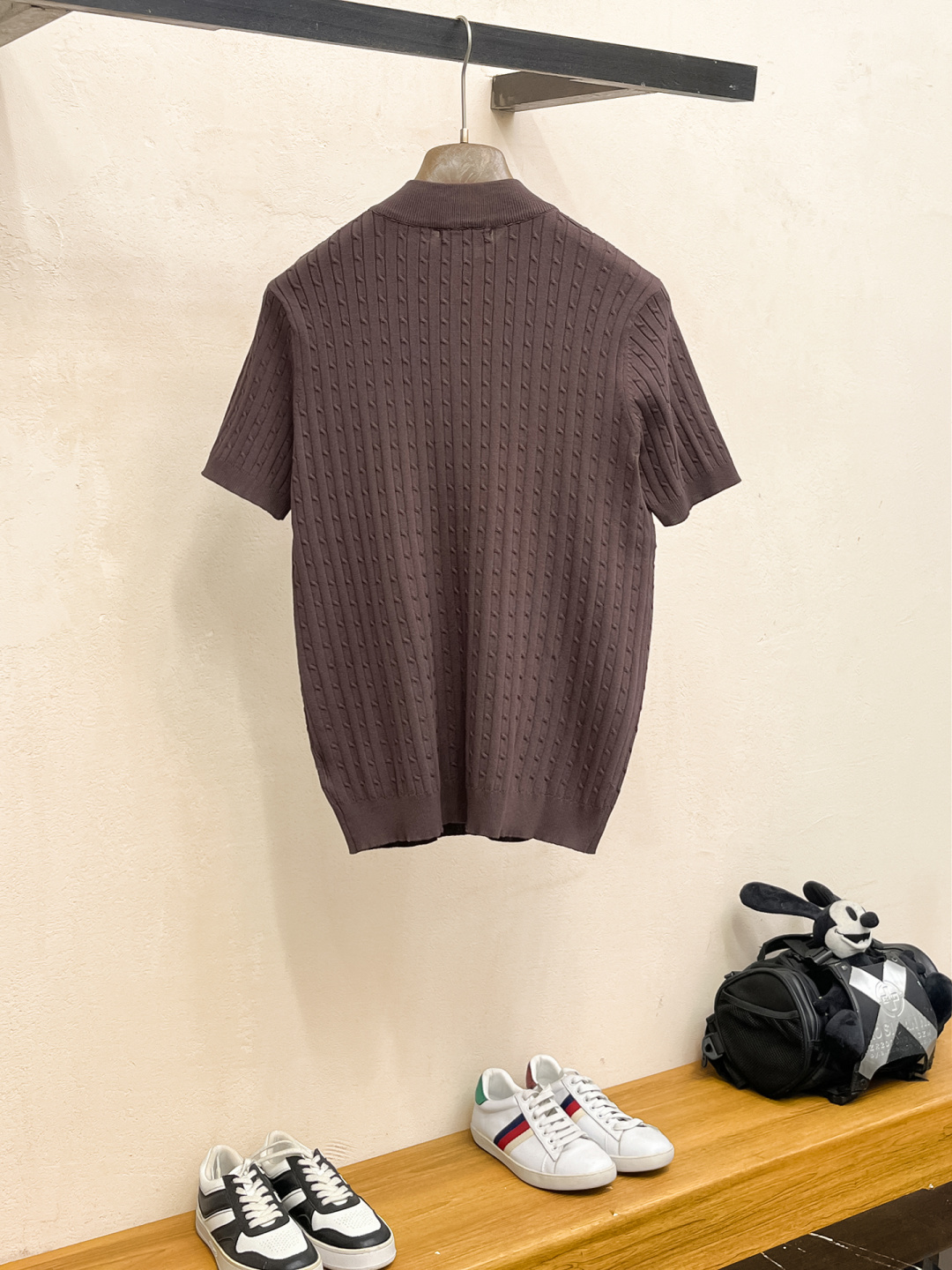 拉夫劳伦 秋冬新款男士顶级翻领针织短袖T恤，品牌最新设计元素！既不单调也不复杂,恰到好处的展现品味！客供