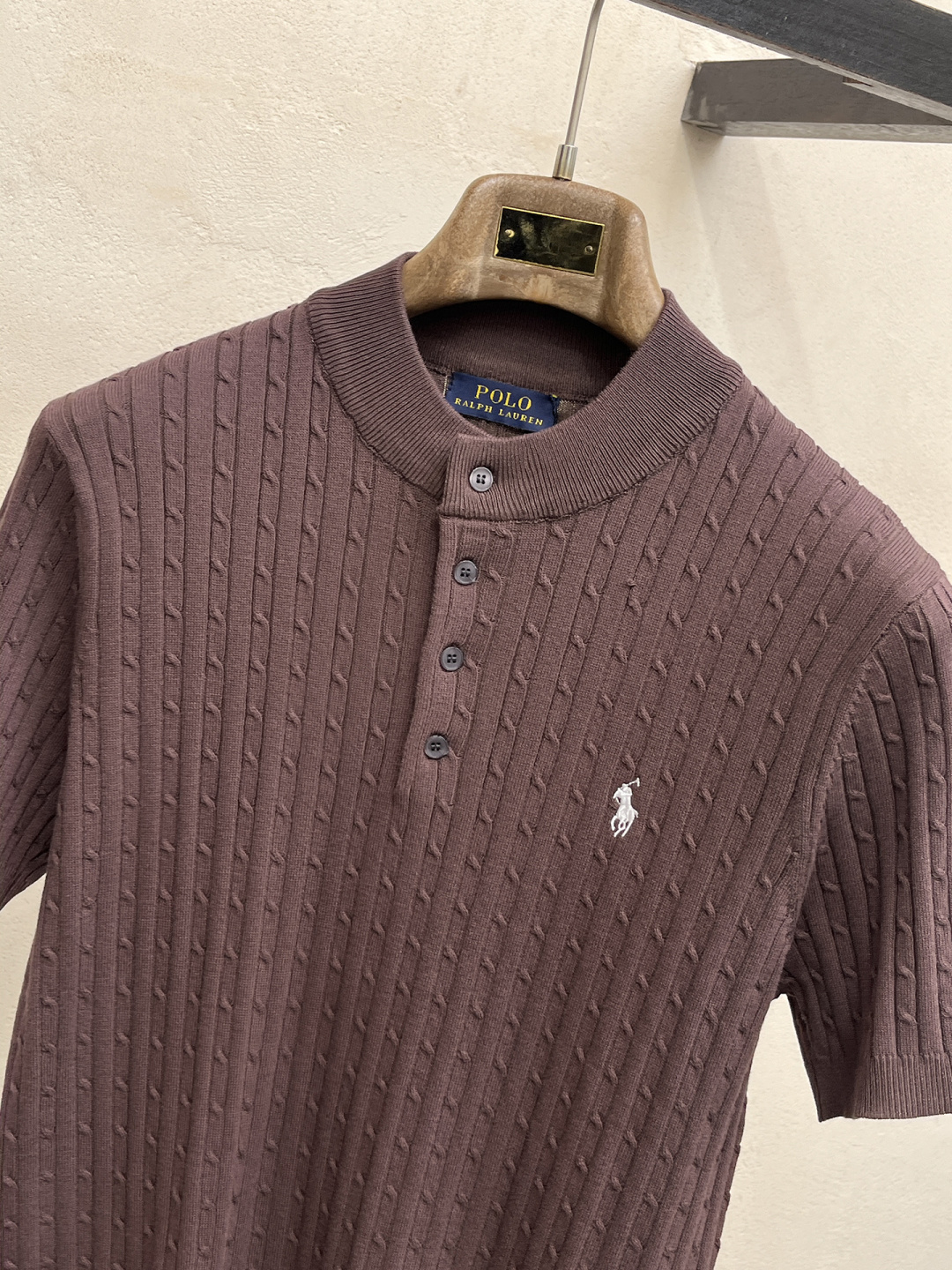 拉夫劳伦 秋冬新款男士顶级翻领针织短袖T恤，品牌最新设计元素！既不单调也不复杂,恰到好处的展现品味！客供