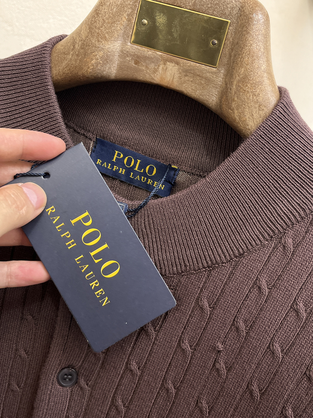 拉夫劳伦 秋冬新款男士顶级翻领针织短袖T恤，品牌最新设计元素！既不单调也不复杂,恰到好处的展现品味！客供