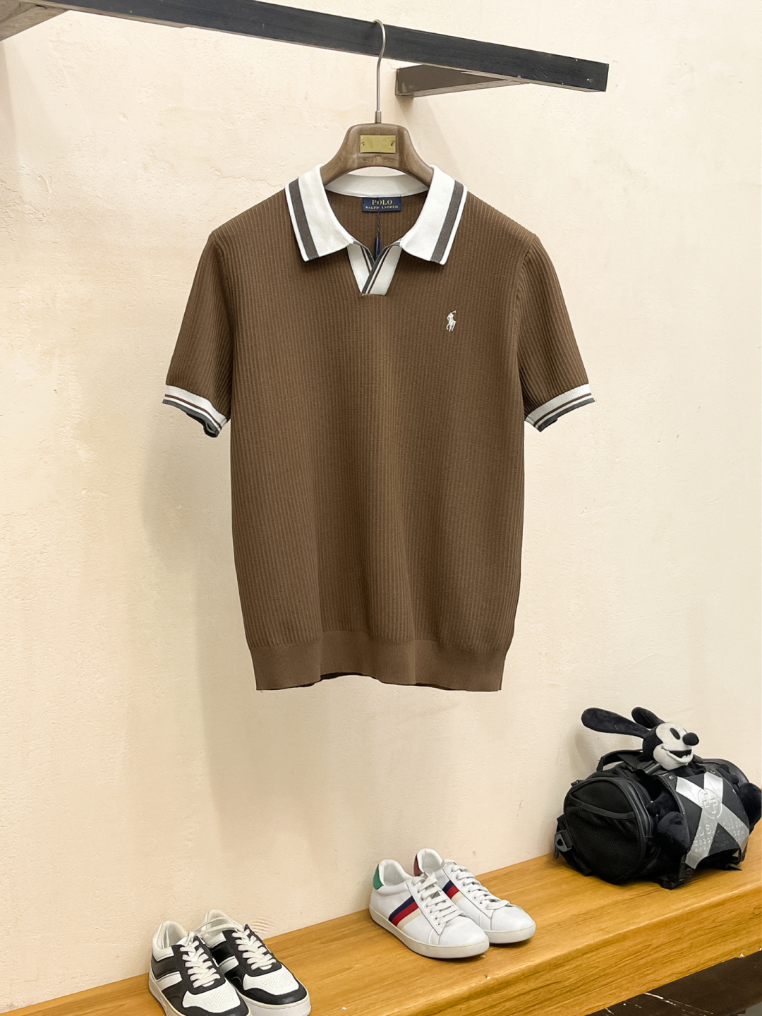 2026新款男士顶级翻领针织短袖T恤，品牌最新设计元素！既不单调也不复杂,恰到好处的展现品味！客供定制伊