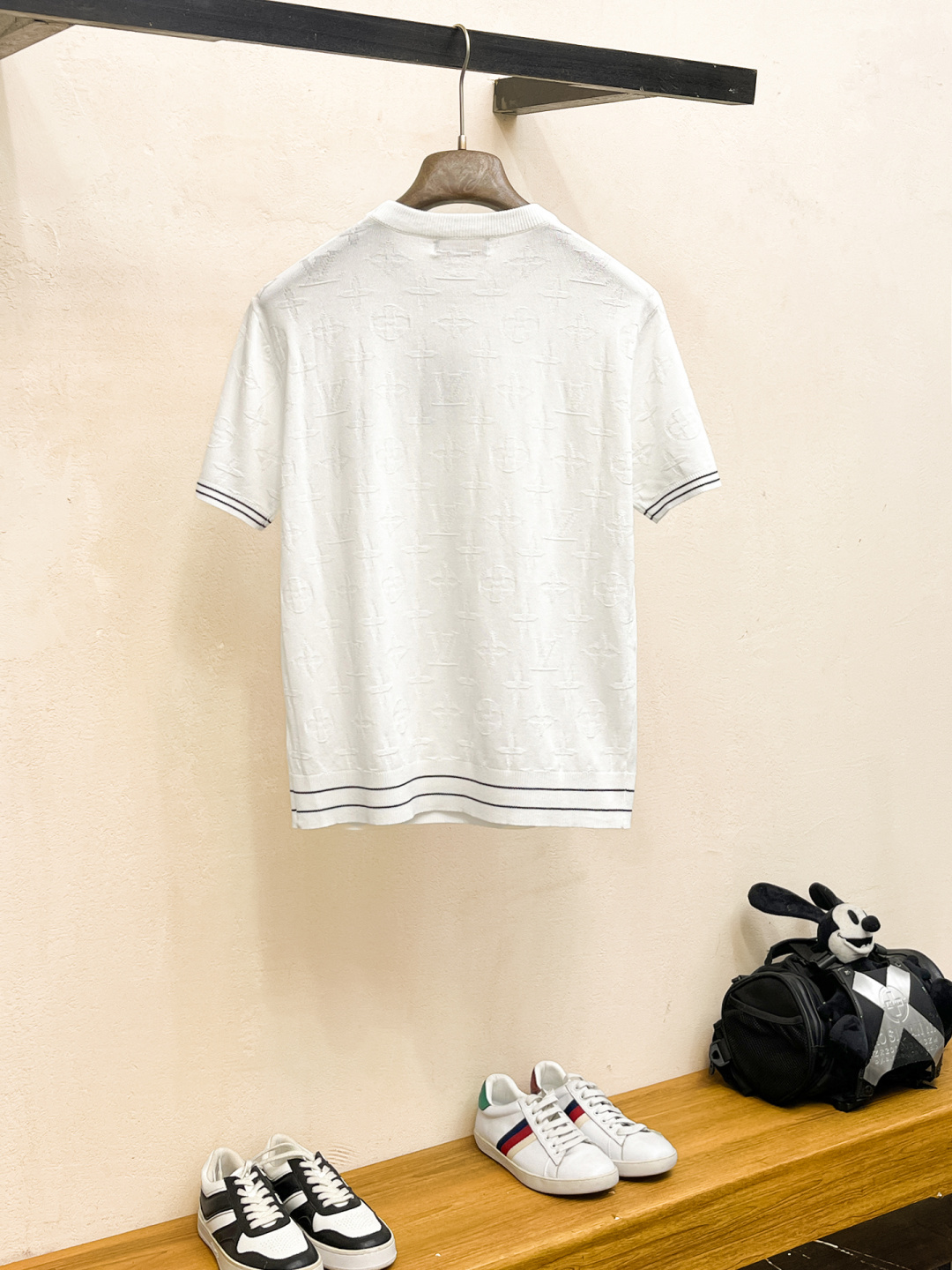 2026春夏新款男士顶级圆领针织短袖T恤，品牌最新设计元素！既不单调也不复杂,恰到好处的展现品味！客供定