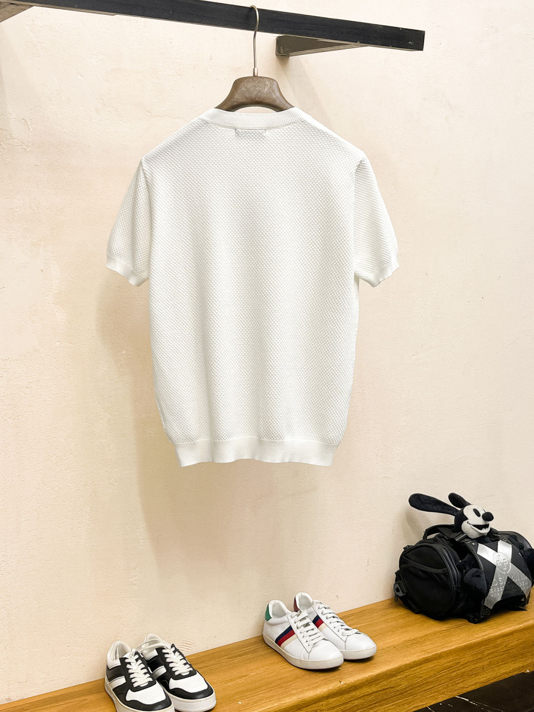 2026春夏新款男士顶级圆领针织短袖T恤，品牌最新设计元素！既不单调也不复杂,恰到好处的展现品味！客供定