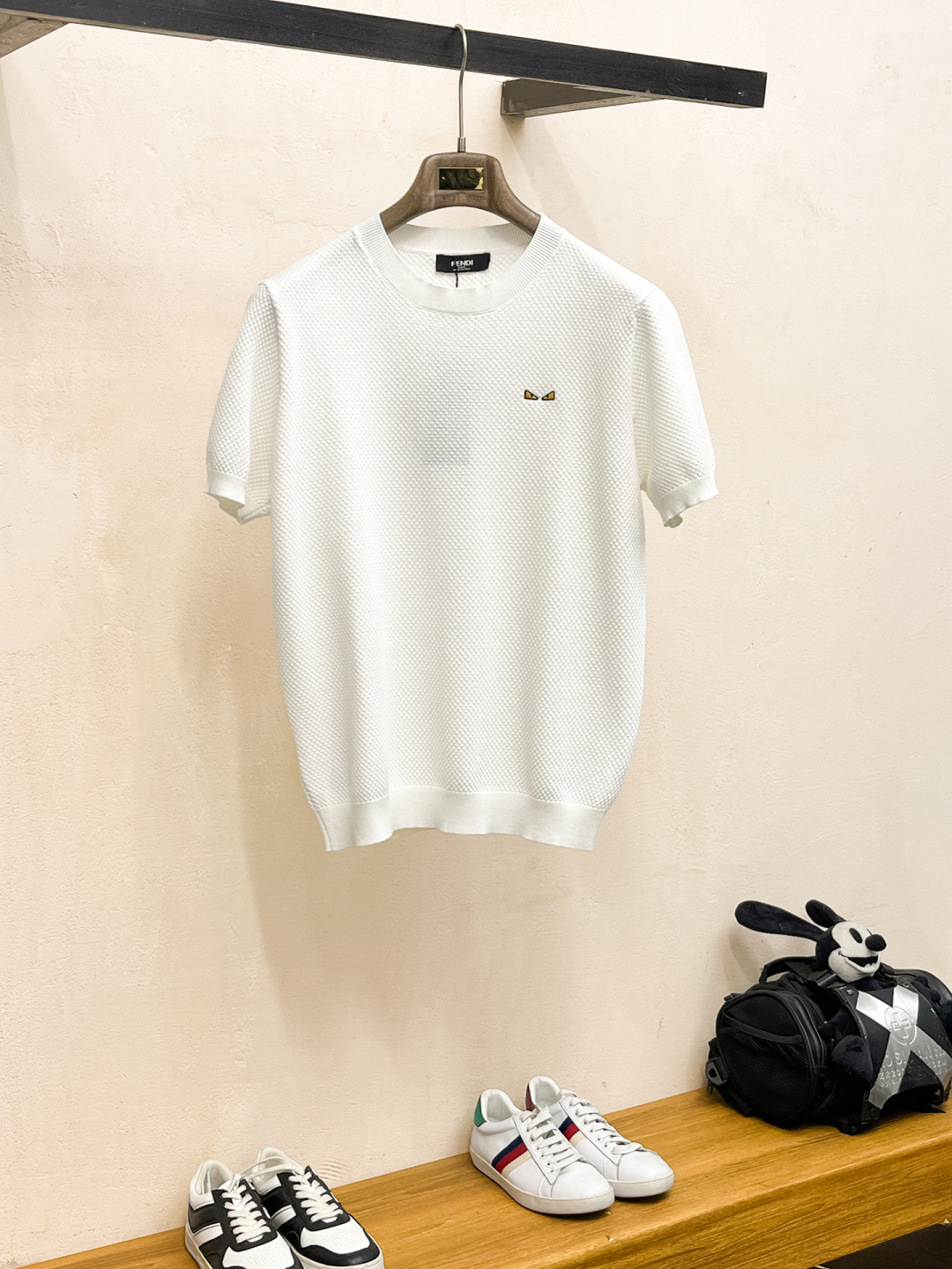 2026春夏新款男士顶级圆领针织短袖T恤，品牌最新设计元素！既不单调也不复杂,恰到好处的展现品味！客供定