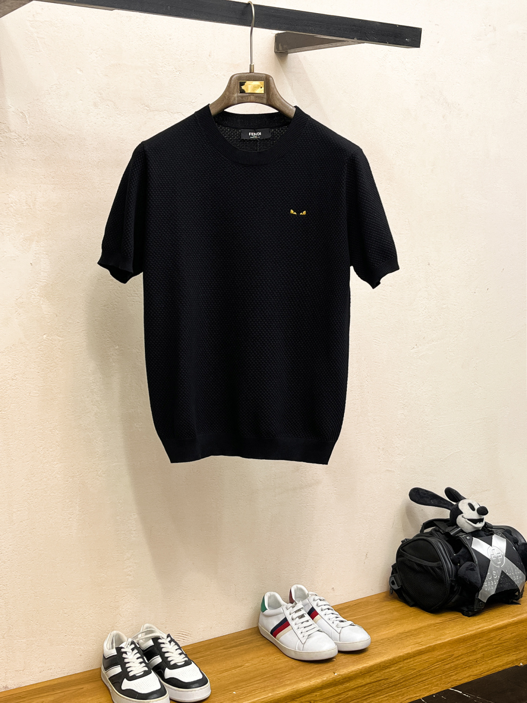 2026春夏新款男士顶级圆领针织短袖T恤，品牌最新设计元素！既不单调也不复杂,恰到好处的展现品味！客供定