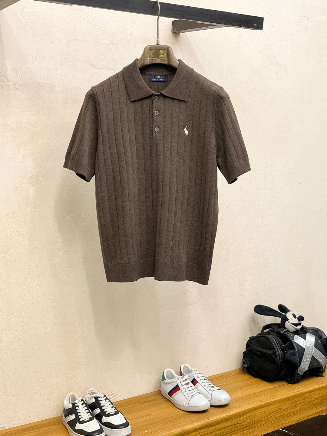 2026新款男士顶级翻领针织短袖T恤，品牌最新设计元素！既不单调也不复杂,恰到好处的展现品味！客供定制伊