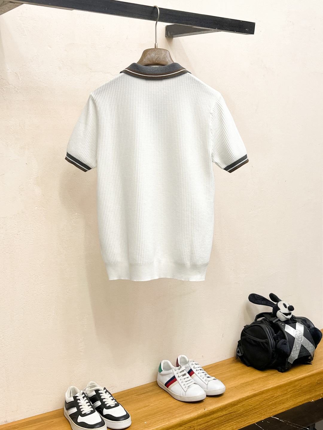 2026新款男士顶级翻领针织短袖T恤，品牌最新设计元素！既不单调也不复杂,恰到好处的展现品味！客供定制伊