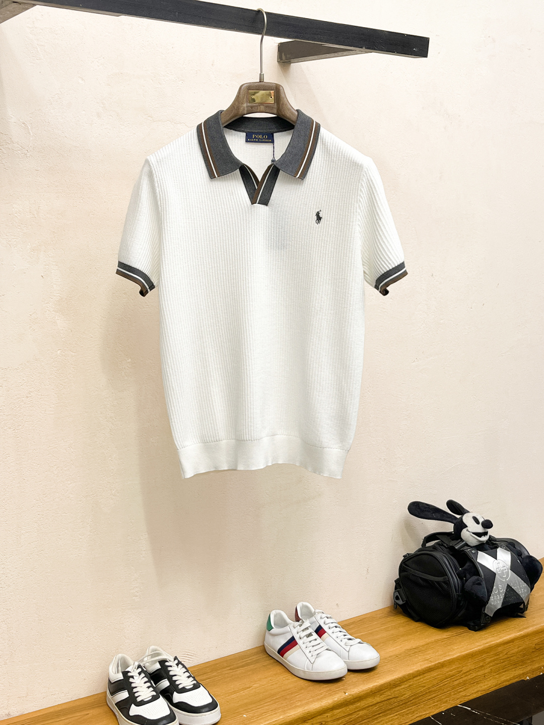 2026新款男士顶级翻领针织短袖T恤，品牌最新设计元素！既不单调也不复杂,恰到好处的展现品味！客供定制伊