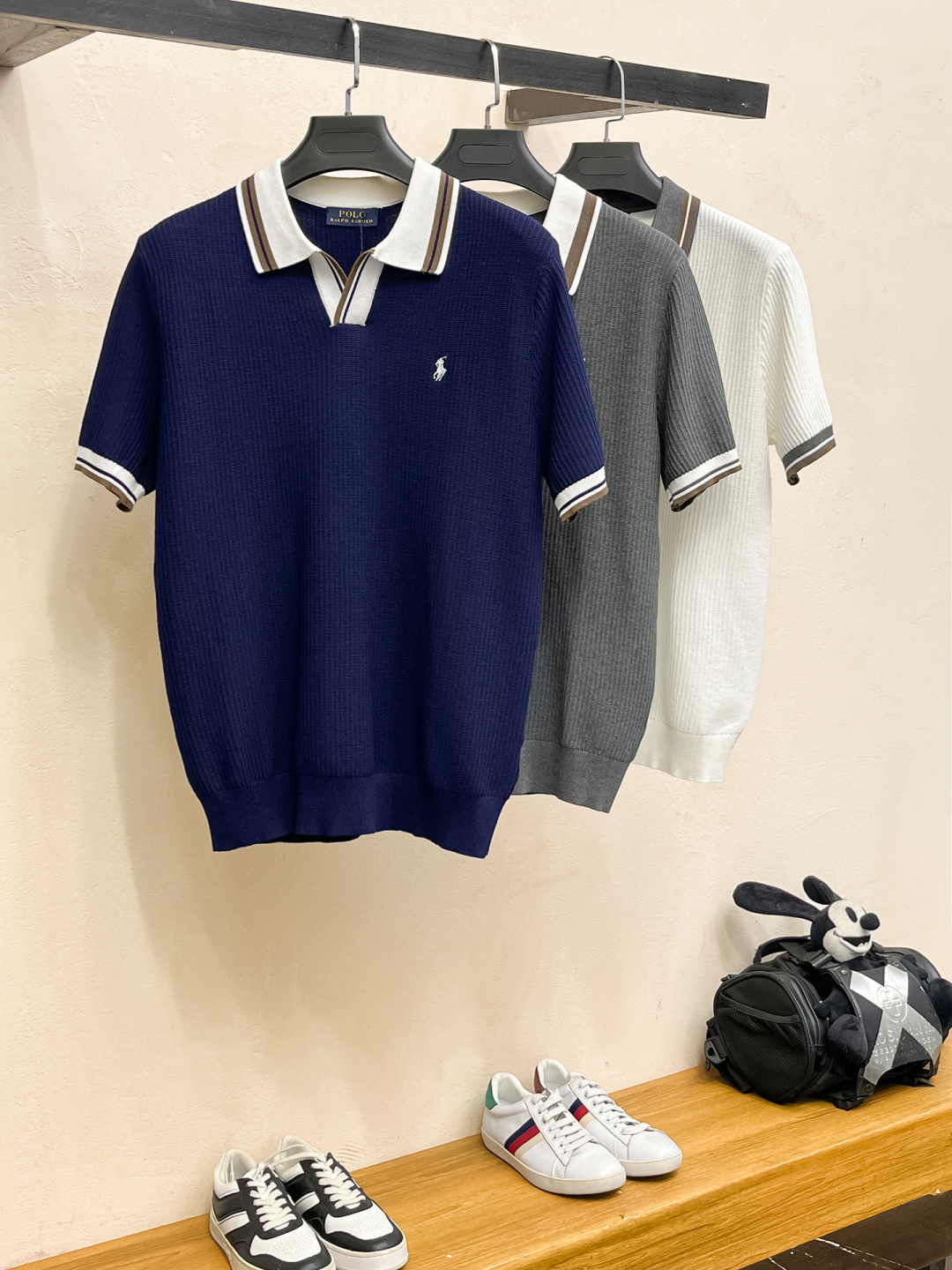 2026 新款男士顶级翻领针织短袖T恤，品牌最新设计元素！既不单调也不复杂,恰到好处的展现品味！客供定制