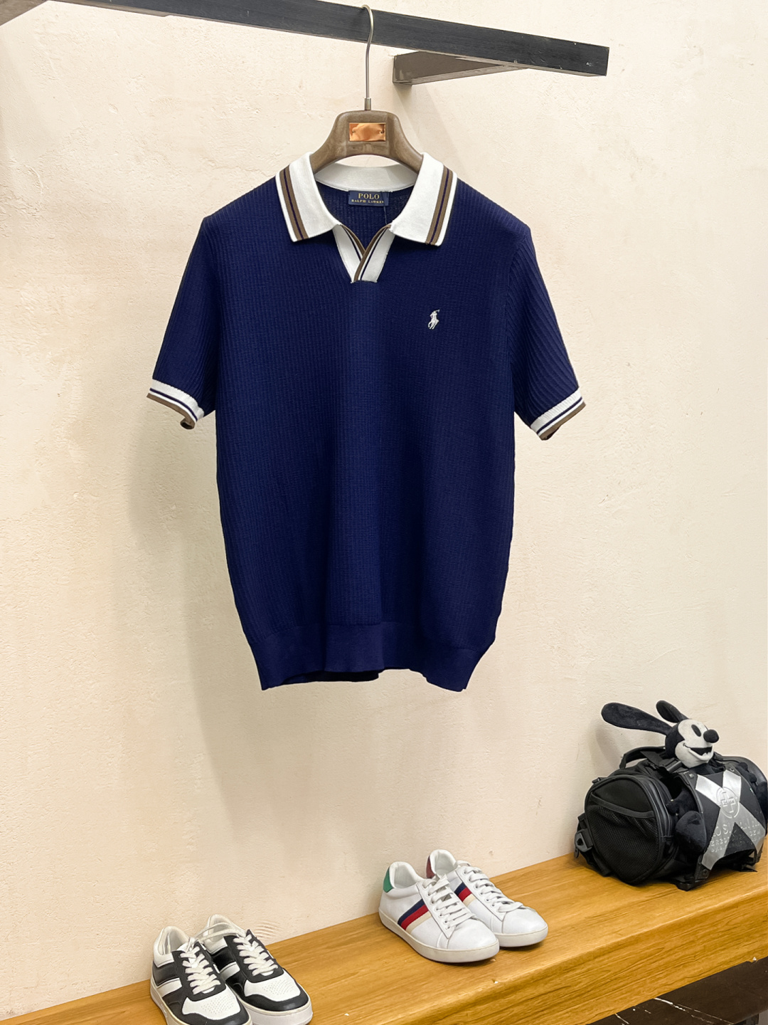 2026新款男士顶级翻领针织短袖T恤，品牌最新设计元素！既不单调也不复杂,恰到好处的展现品味！客供定制伊