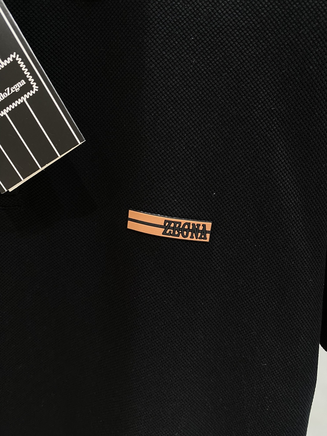 《𝙉𝙚𝙬🤍🖤杰尼家》25SS新款春夏短袖翻领T恤Polo，最高版本客供定制高端朱地面料简单时尚款，拼色螺