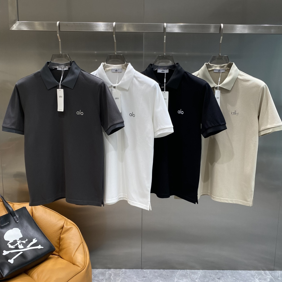 NO:514687,'Alo Home' 2025 Men's Business and Casual Solid Color Lapel Short Sleeve POLO Shirt #Customer supplies imported bead floor cotton fabrics, selected high-quality long velvet cotton raw materials, the fabric attributes are all excellent, the mesh structure is delicate and natural, after washing, the texture becomes more affinity, the comfort and breathability are perfect, the touch experience is self-evident, POLO Shirt Size M-3XL the next day, T-shirt, alexander wang19860909《Alo 家》 2025男士商务休闲纯色翻领短袖POLO衫#客供进口珠地棉面料,甄选上等长绒棉花原料,面料属性皆为上乘,网眼结构细腻自然,经过水洗后,肌理变得更具亲和力,舒适性与透气性完美兼备,触感体验不言而喻,POLO衫 尺码M-3XL隔天,,T-shirt,alexander wang,Men's clothing