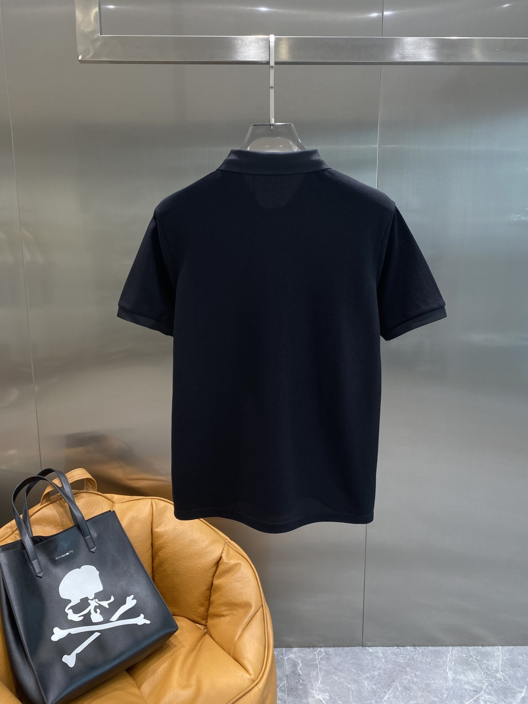 《𝙉𝙚𝙬🤍🖤杰尼家》25SS新款春夏短袖翻领T恤Polo，最高版本客供定制高端朱地面料简单时尚款，拼色螺