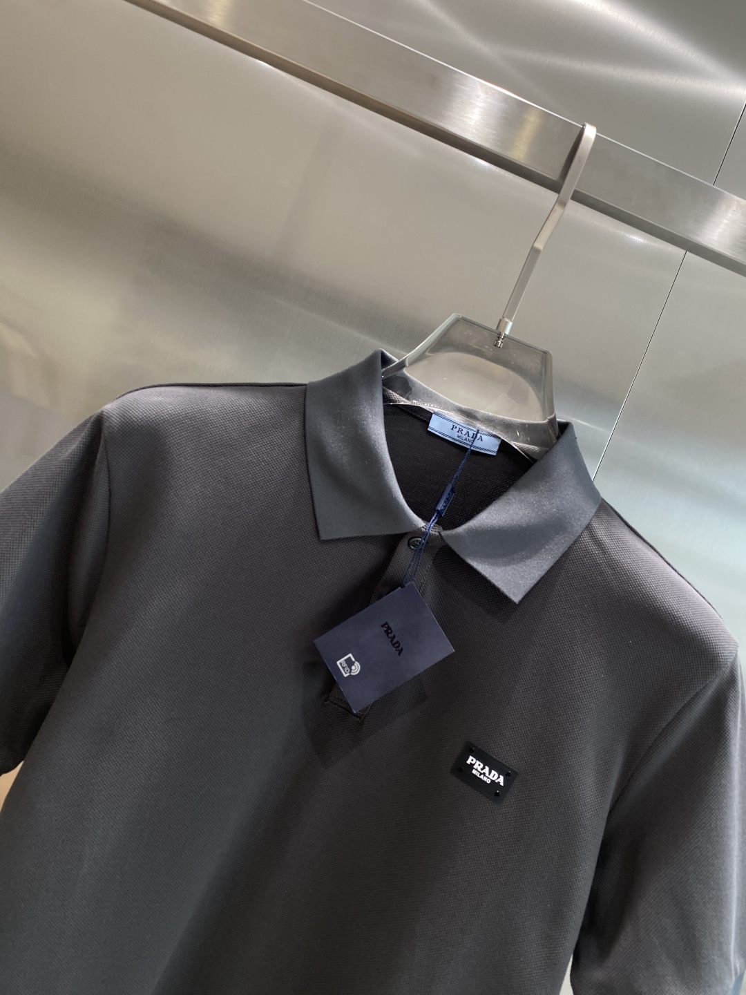 《𝙉𝙚𝙬🖤🤍DG家》2025男士商务休闲纯色翻领短袖POLO衫#客供进口100%珠地棉面料，甄选上等长绒