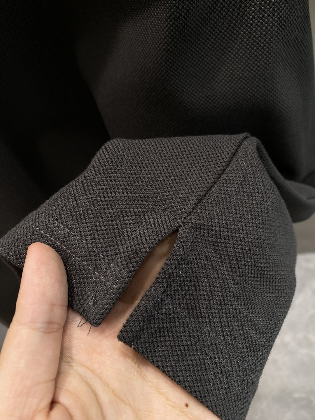 《𝙉𝙚𝙬🖤🤍DG家》2025男士商务休闲纯色翻领短袖POLO衫#客供进口100%珠地棉面料，甄选上等长绒