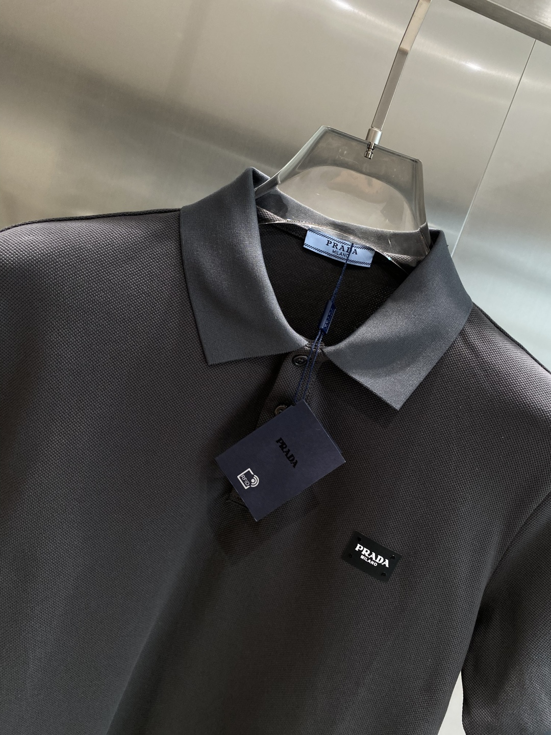 《𝙉𝙚𝙬🖤🤍DG家》2025男士商务休闲纯色翻领短袖POLO衫#客供进口100%珠地棉面料，甄选上等长绒