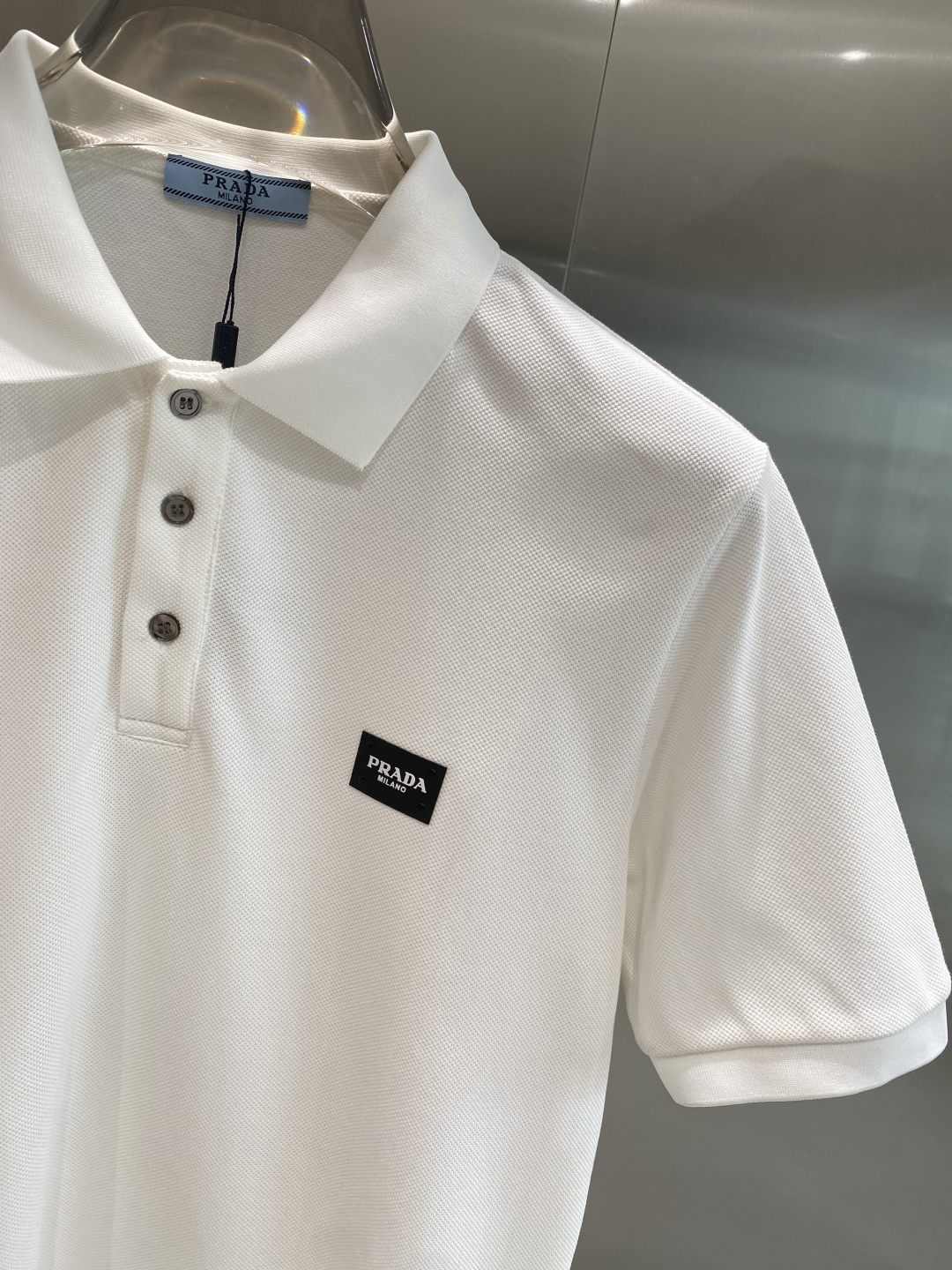 《𝙉𝙚𝙬🖤🤍DG家》2025男士商务休闲纯色翻领短袖POLO衫#客供进口100%珠地棉面料，甄选上等长绒