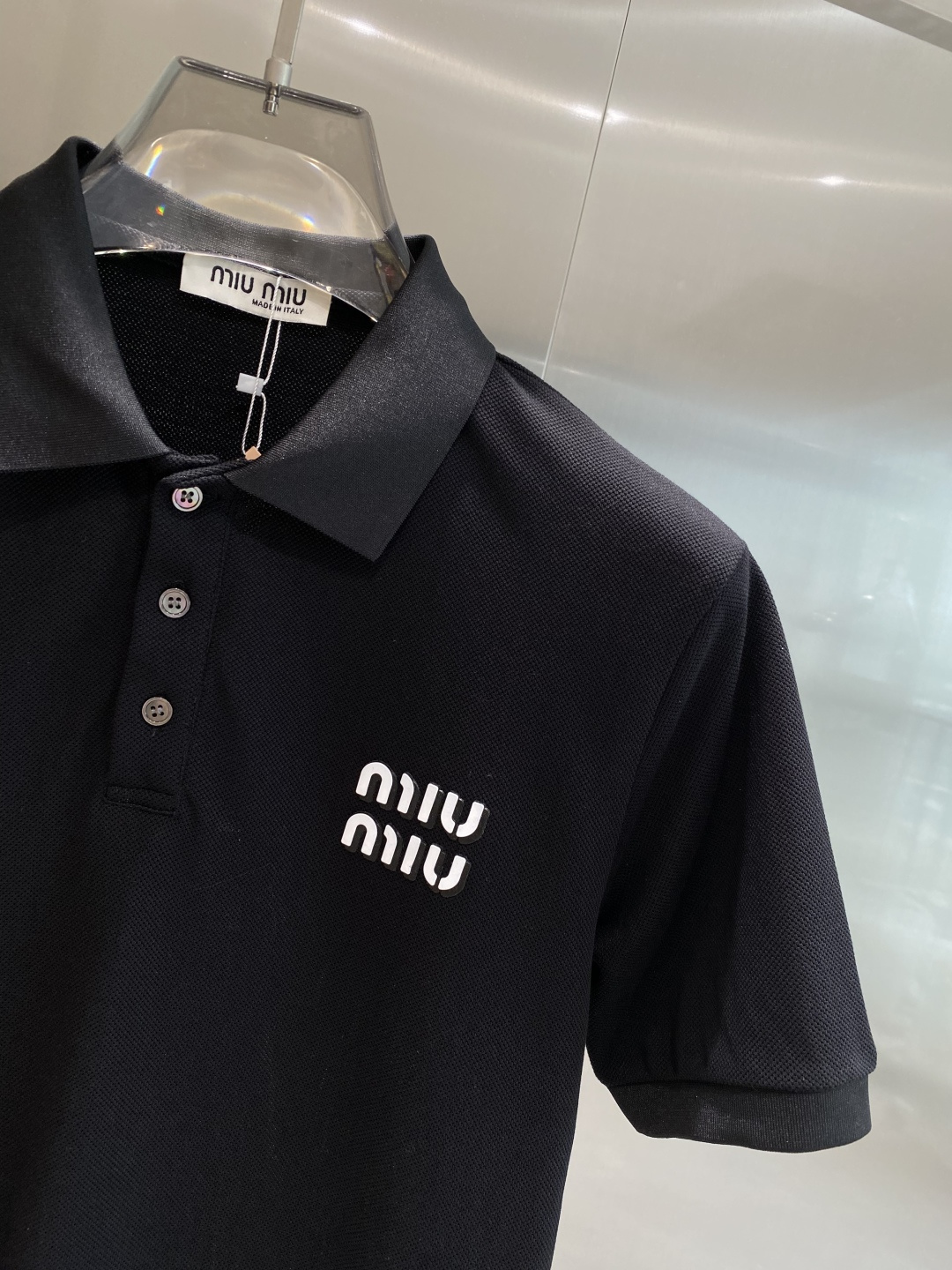 《𝙉𝙚𝙬🖤🤍MIU家》2025男士商务休闲纯色翻领短袖POLO衫#客供进口100%珠地棉面料，甄选上等长