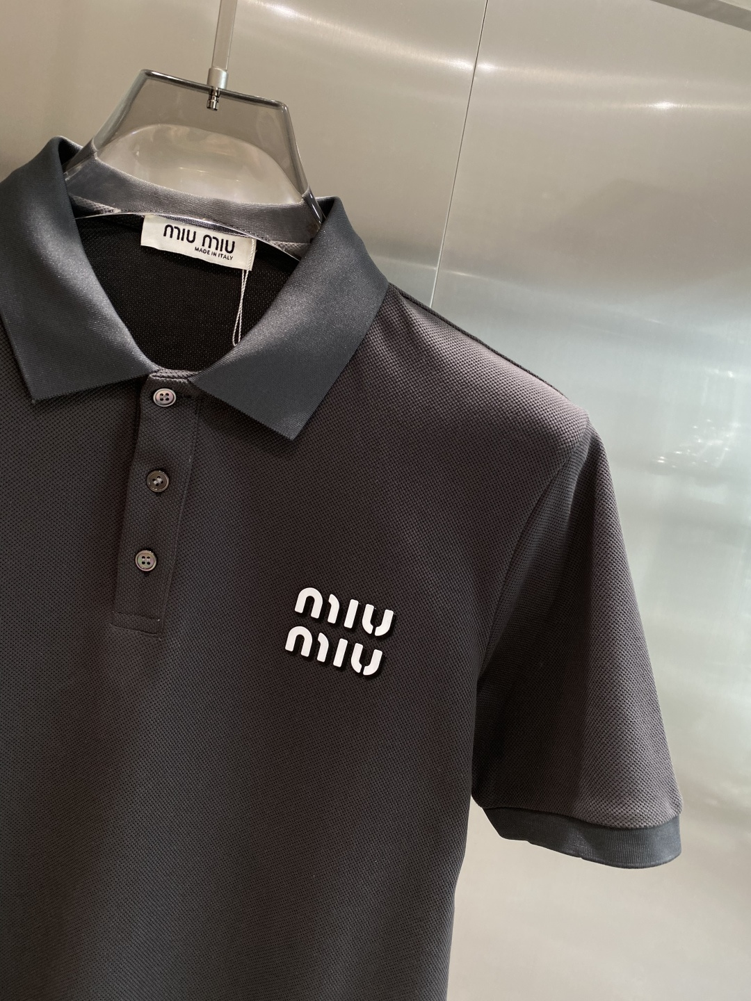 《𝙉𝙚𝙬🖤🤍MIU家》2025男士商务休闲纯色翻领短袖POLO衫#客供进口100%珠地棉面料，甄选上等长