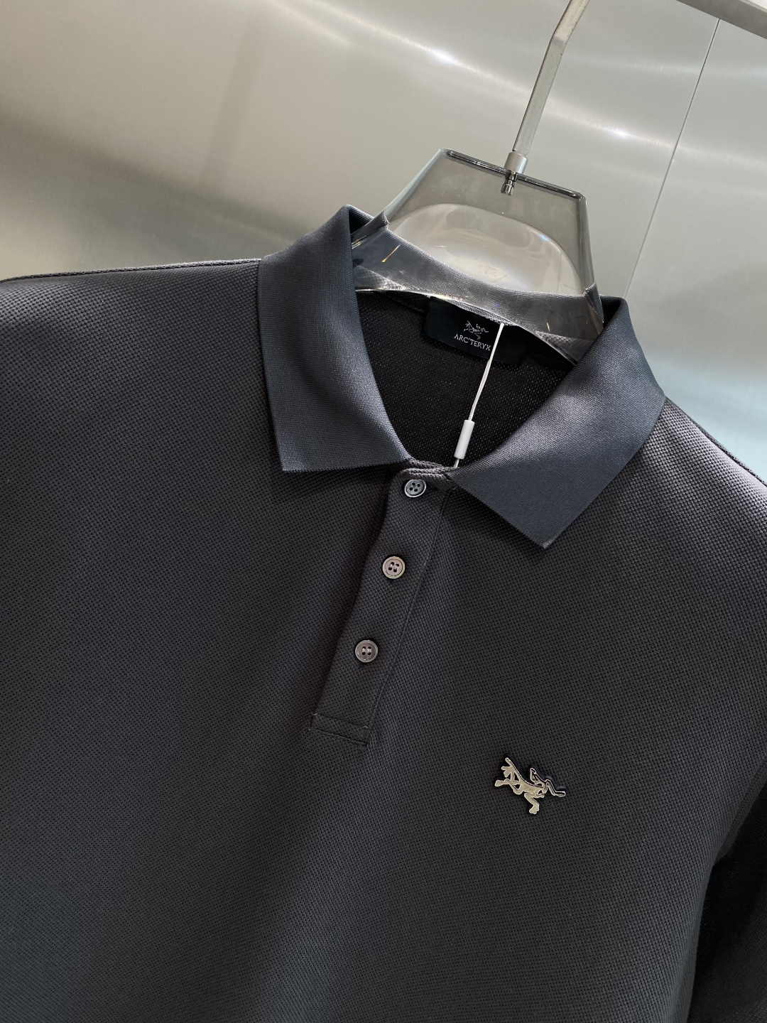 《𝙉𝙚𝙬🖤🤍鸟家》2025男士商务休闲纯色翻领短袖POLO衫#客供进口100%珠地棉面料，甄选上等长绒棉