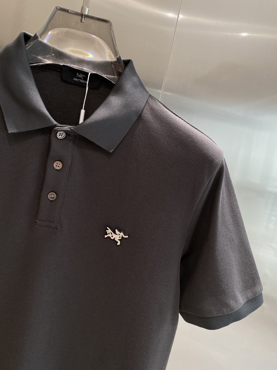 《𝙉𝙚𝙬🖤🤍鸟家》2025男士商务休闲纯色翻领短袖POLO衫#客供进口100%珠地棉面料，甄选上等长绒棉