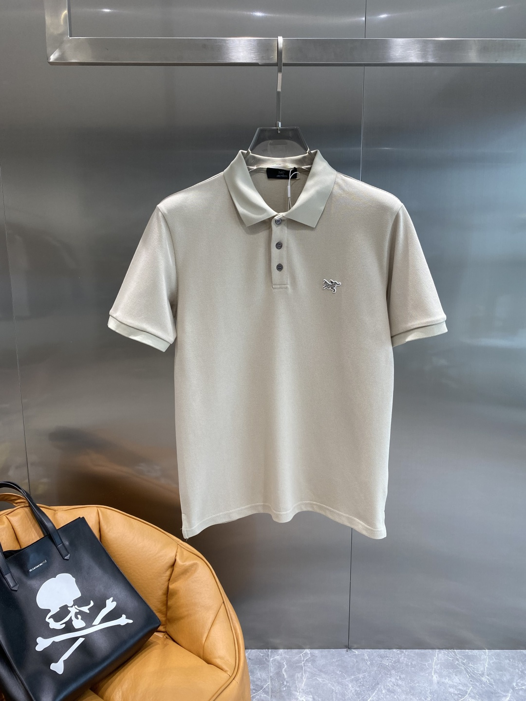 《𝙉𝙚𝙬🖤🤍鸟家》2025男士商务休闲纯色翻领短袖POLO衫#客供进口100%珠地棉面料，甄选上等长绒棉