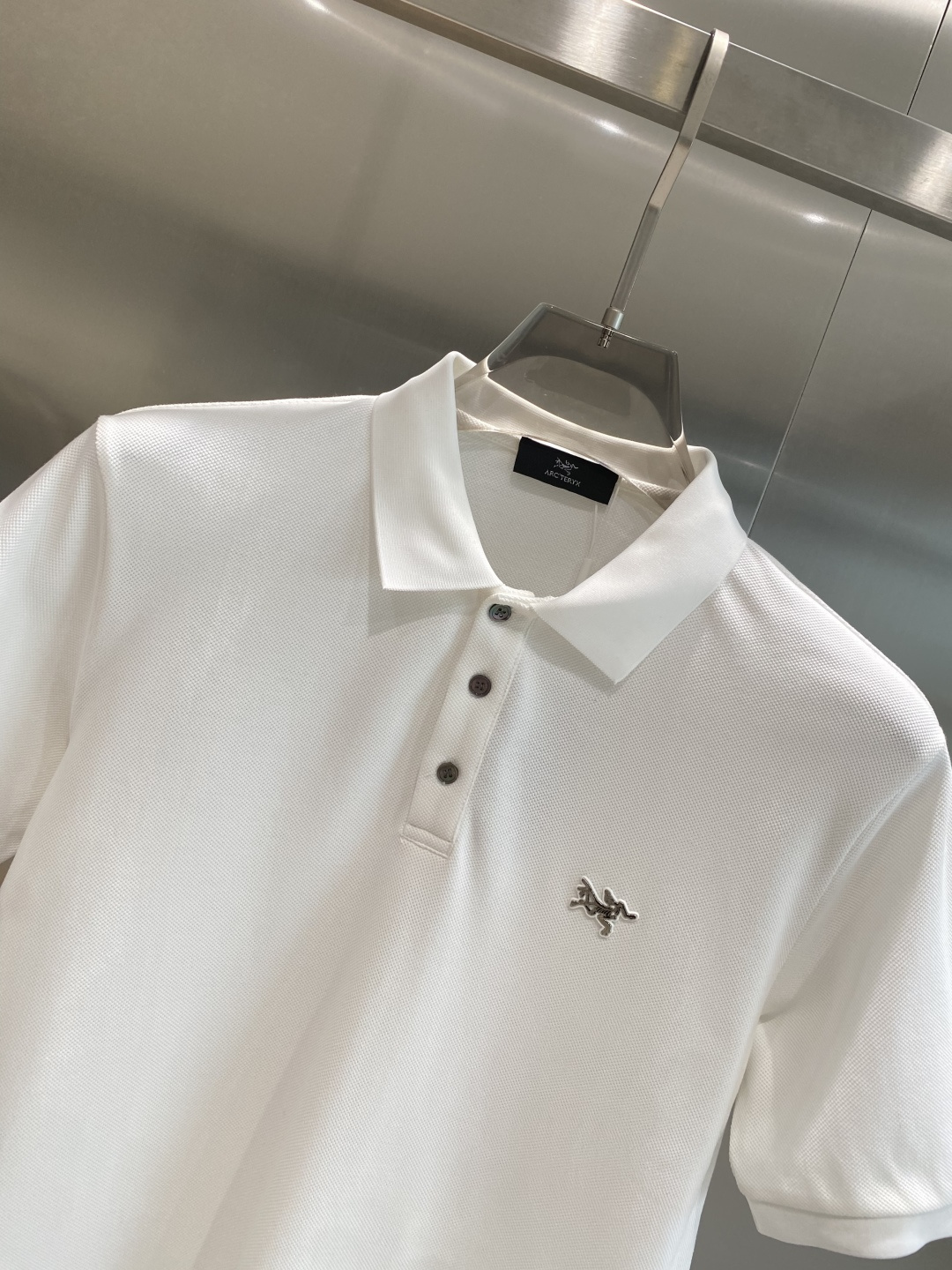 《𝙉𝙚𝙬🖤🤍鸟家》2025男士商务休闲纯色翻领短袖POLO衫#客供进口100%珠地棉面料，甄选上等长绒棉