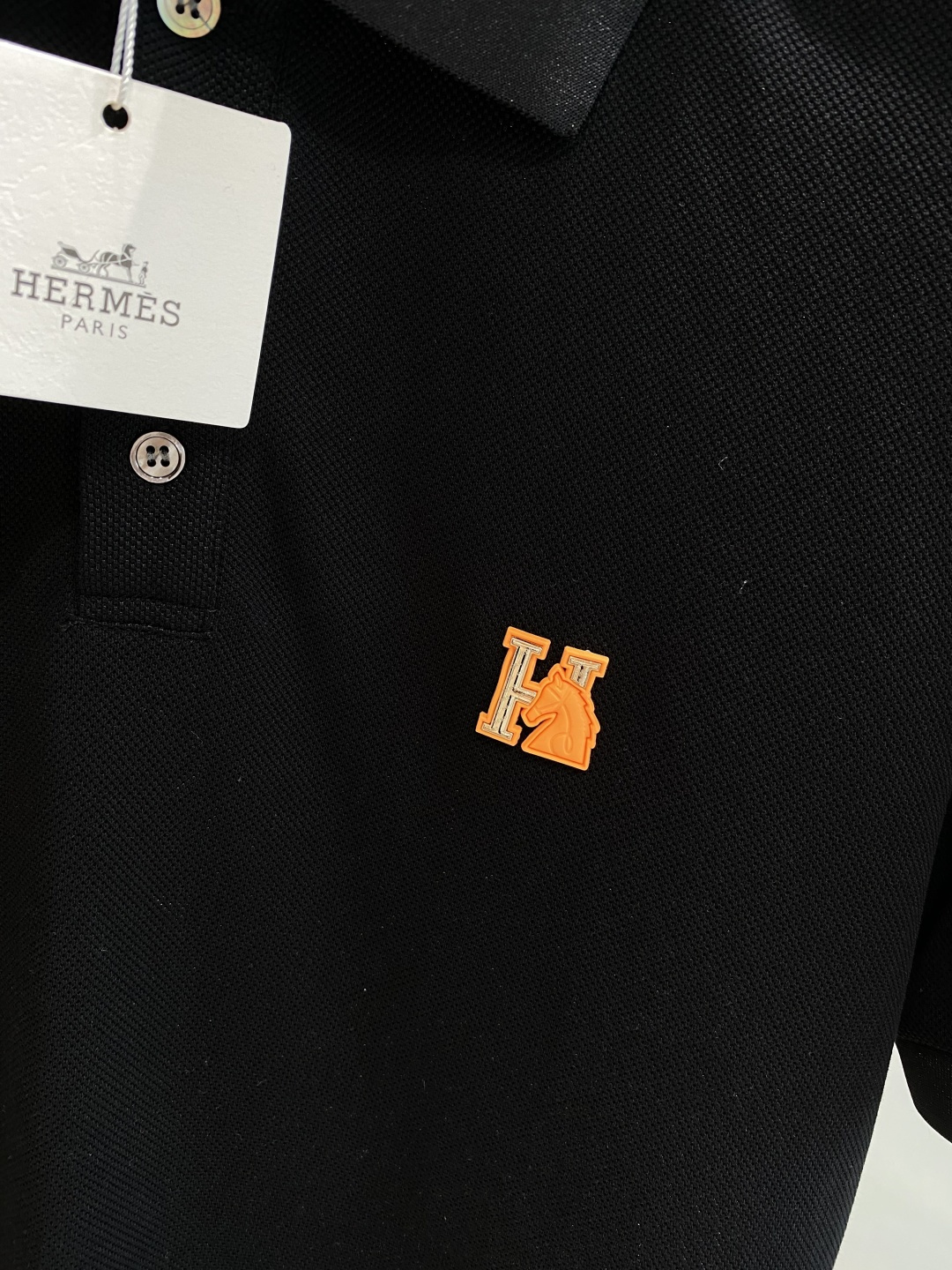 《𝙉𝙚𝙬🖤🤍爱家》2025男士商务休闲纯色翻领短袖POLO衫#客供进口100%珠地棉面料，甄选上等长绒棉