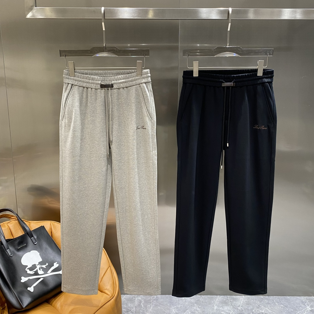 《𝙉𝙚𝙬🖤🤍lP🆕家》2025专柜新品大爆款高端休闲裤松紧裤！奢华品牌logo重工艺点缀 随意进出专柜，