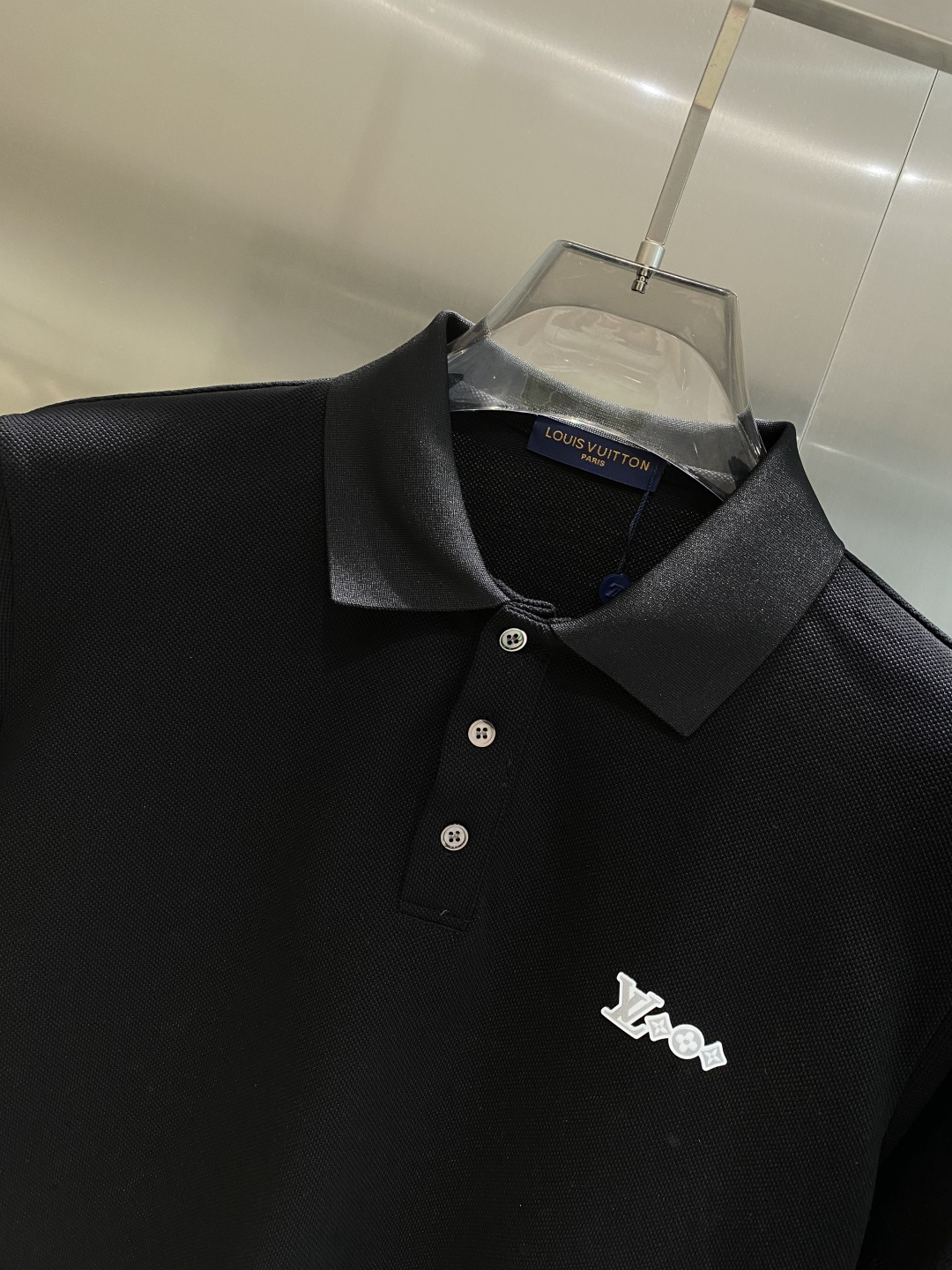 《𝙉𝙚𝙬🖤🤍驴家》2025男士商务休闲纯色翻领短袖POLO衫#客供进口100%珠地棉面料，甄选上等长绒棉