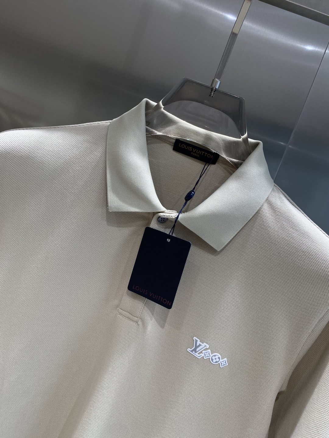 《𝙉𝙚𝙬🖤🤍驴家》2025男士商务休闲纯色翻领短袖POLO衫#客供进口100%珠地棉面料，甄选上等长绒棉