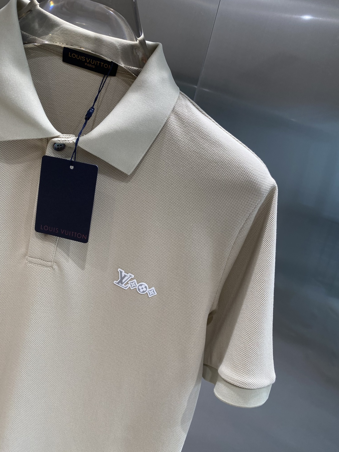 《𝙉𝙚𝙬🖤🤍驴家》2025男士商务休闲纯色翻领短袖POLO衫#客供进口100%珠地棉面料，甄选上等长绒棉