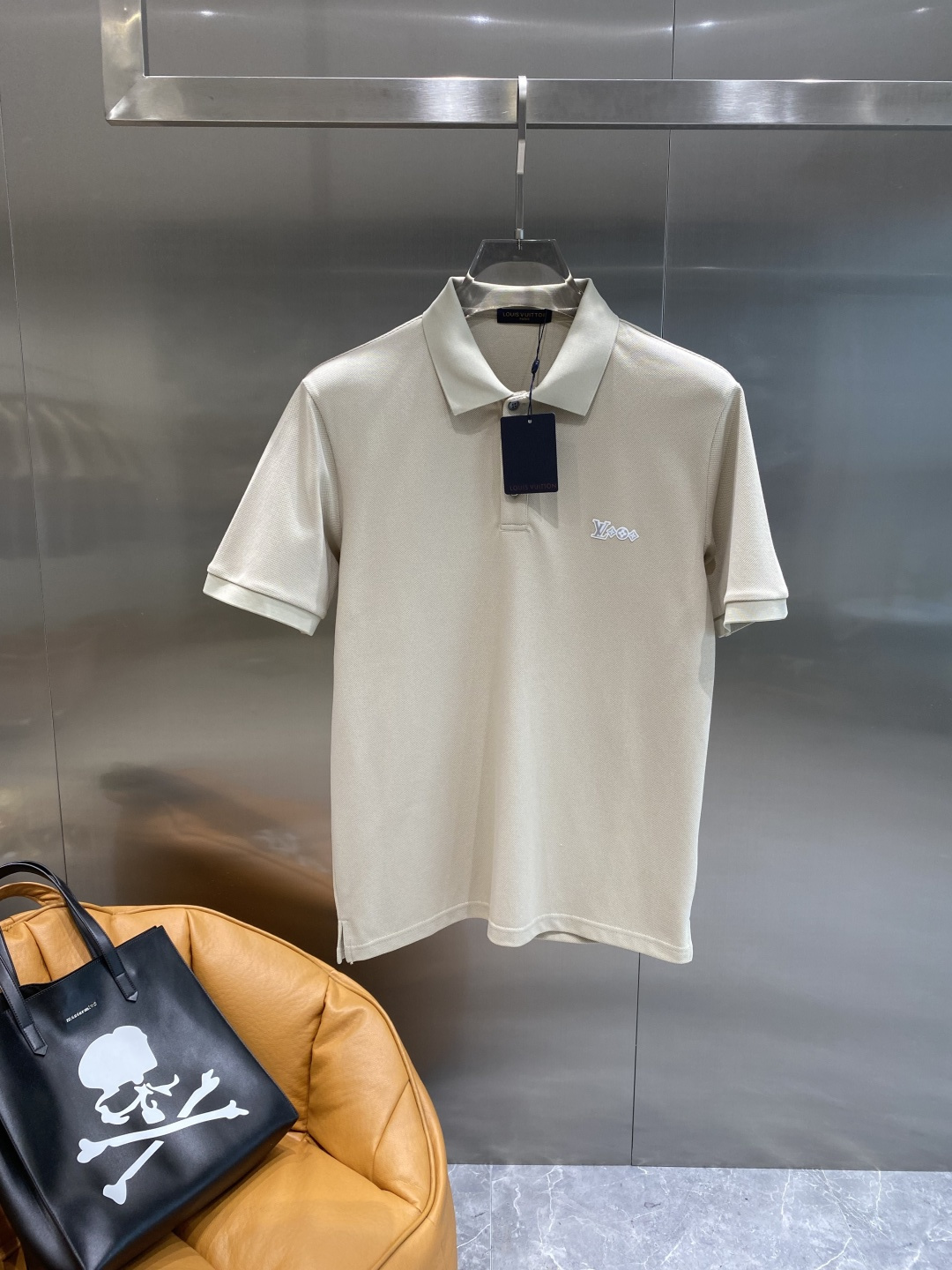 《𝙉𝙚𝙬🖤🤍驴家》2025男士商务休闲纯色翻领短袖POLO衫#客供进口100%珠地棉面料，甄选上等长绒棉