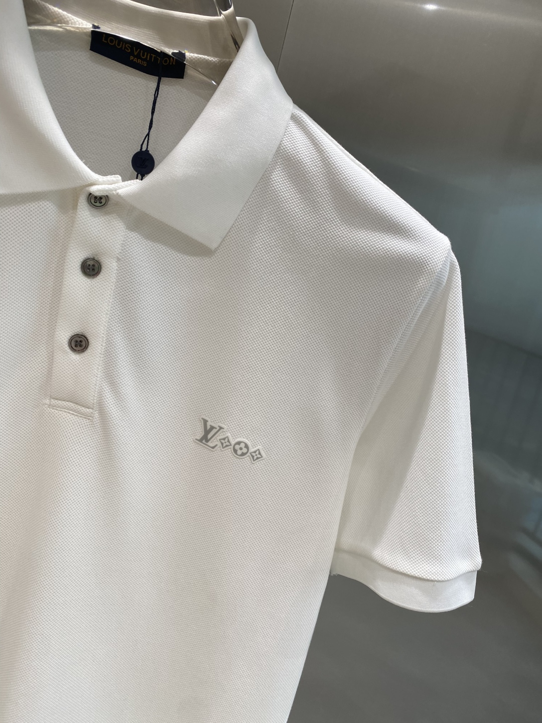 《𝙉𝙚𝙬🖤🤍驴家》2025男士商务休闲纯色翻领短袖POLO衫#客供进口100%珠地棉面料，甄选上等长绒棉