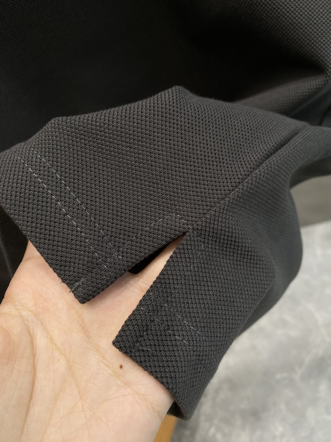 《𝙉𝙚𝙬🖤🤍爱家》2025男士商务休闲纯色翻领短袖POLO衫#客供进口100%珠地棉面料，甄选上等长绒棉