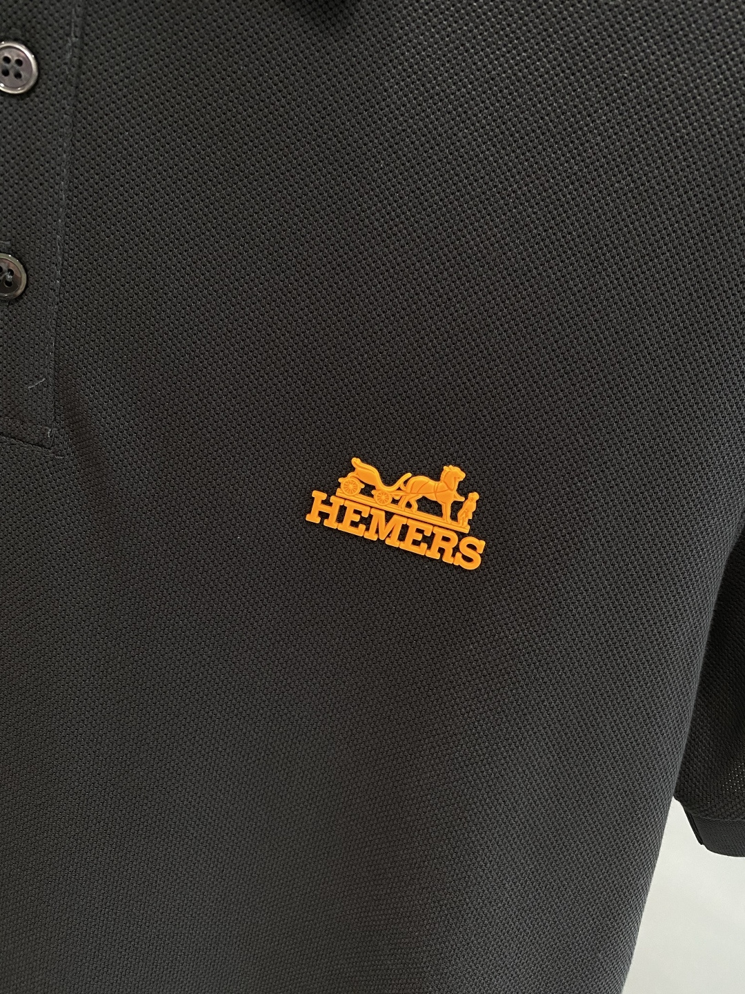 《𝙉𝙚𝙬🖤🤍爱家》2025男士商务休闲纯色翻领短袖POLO衫#客供进口100%珠地棉面料，甄选上等长绒棉