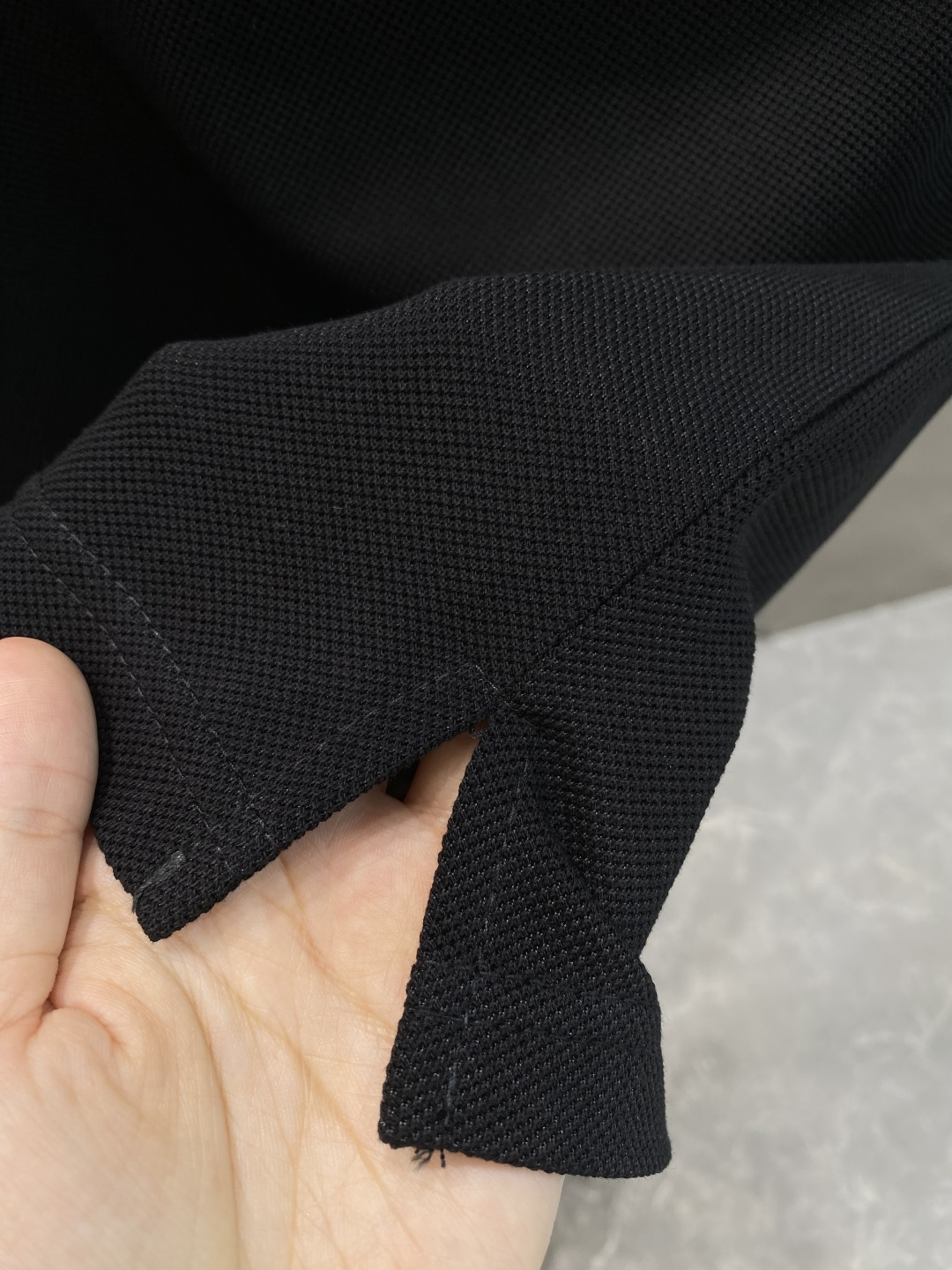 《𝙉𝙚𝙬🖤🤍圣家》2025男士商务休闲纯色翻领短袖POLO衫#客供进口100%珠地棉面料，甄选上等长绒棉