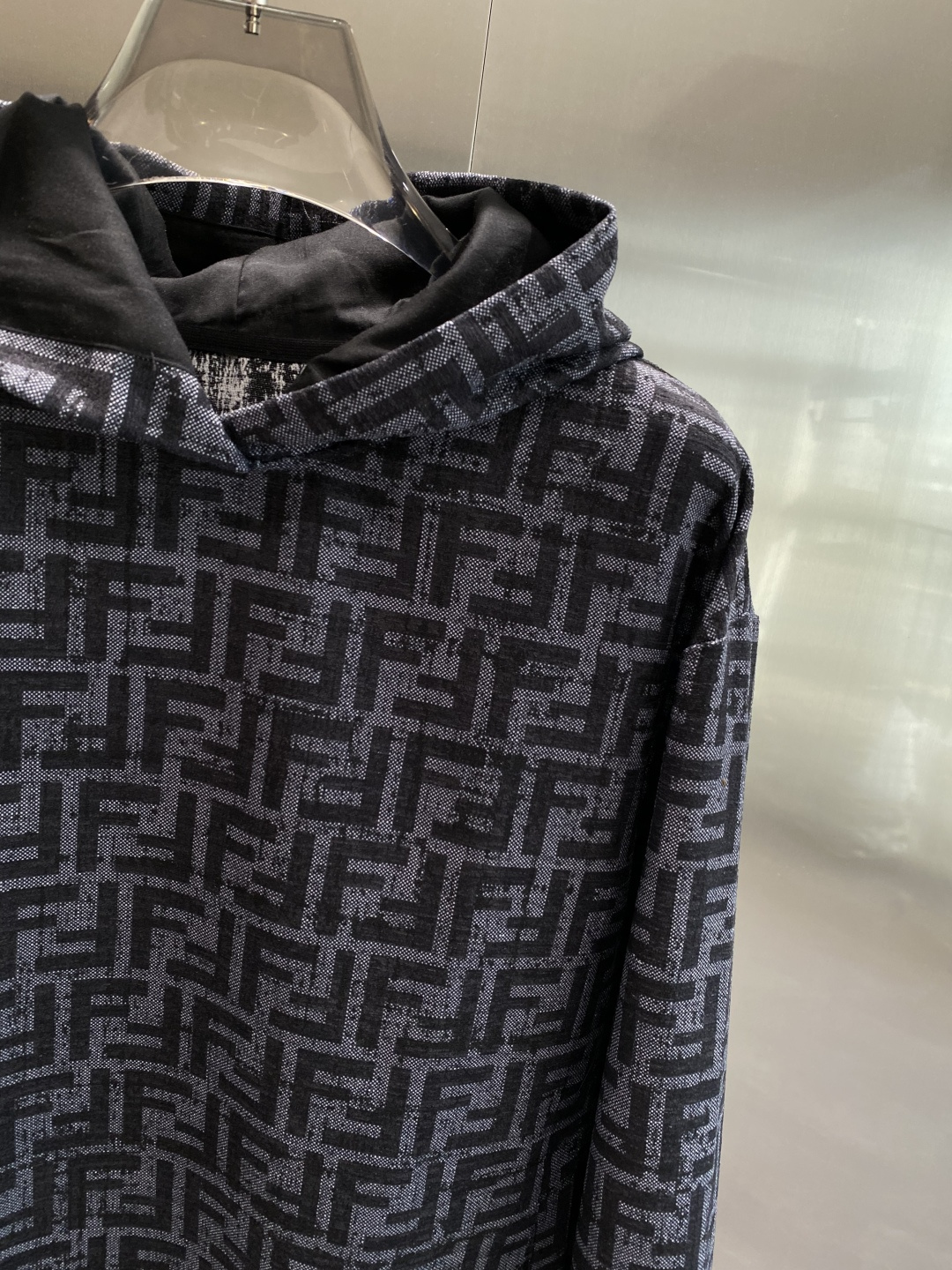 《𝙉𝙚𝙬🤍🖤芬迪》独家专供新款原单男士休闲连帽卫衣 高端定制 高版本 时尚百搭爆款原版进口面料 logo