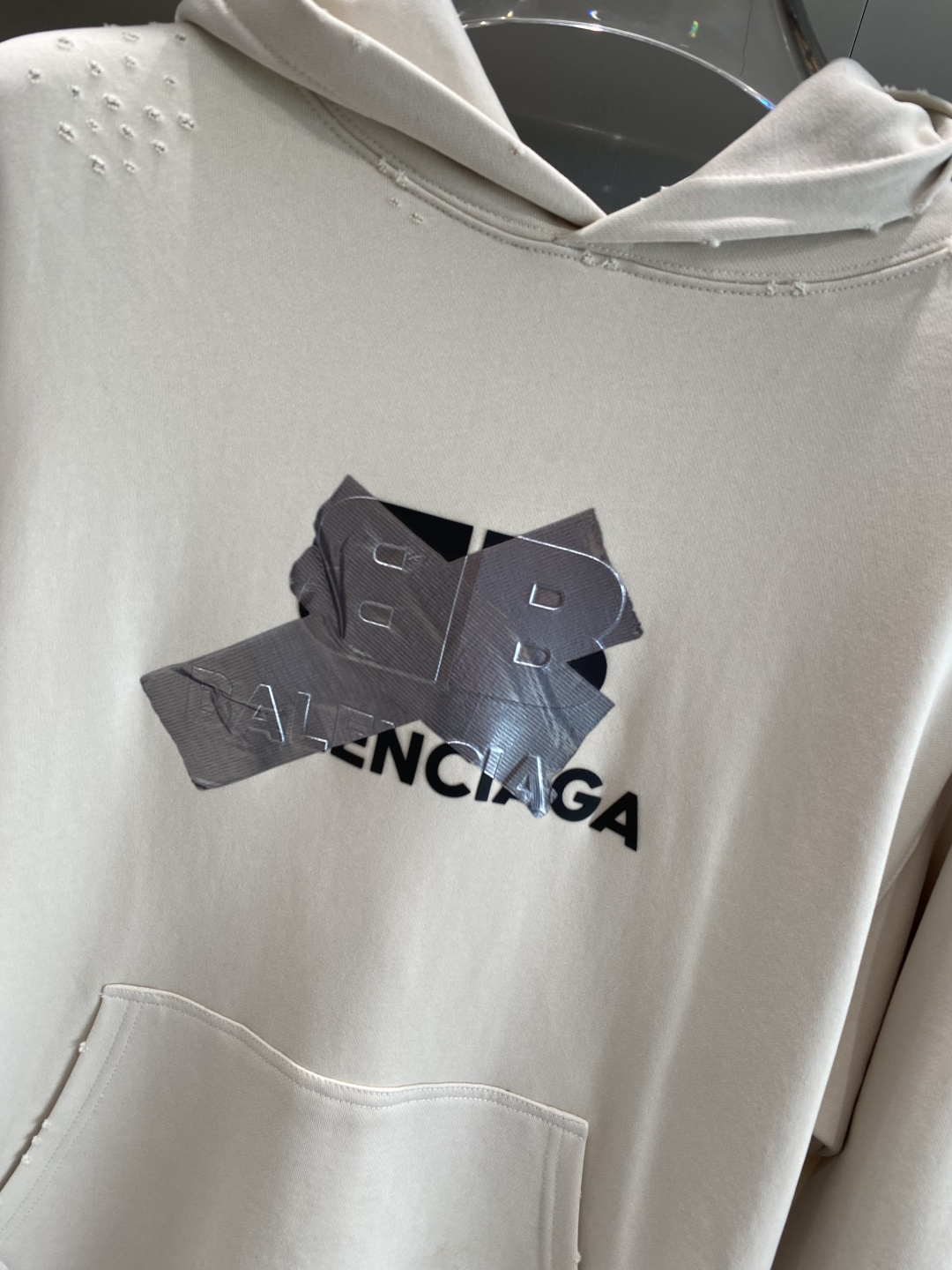 《𝙉𝙚𝙬🤍🖤巴黎世家》2025秋季最新款，专柜同步有售，原单狠货，爆款时尚休闲连帽卫衣，进口原版面料，独