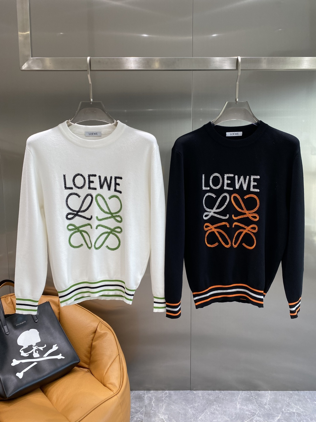 《𝙉𝙚𝙬🤍🖤罗意家》25ss秋冬 最新最顶级开衫羊毛针织衫开衫毛衣，精致配色融合新款潮套头衫，最顶级的品