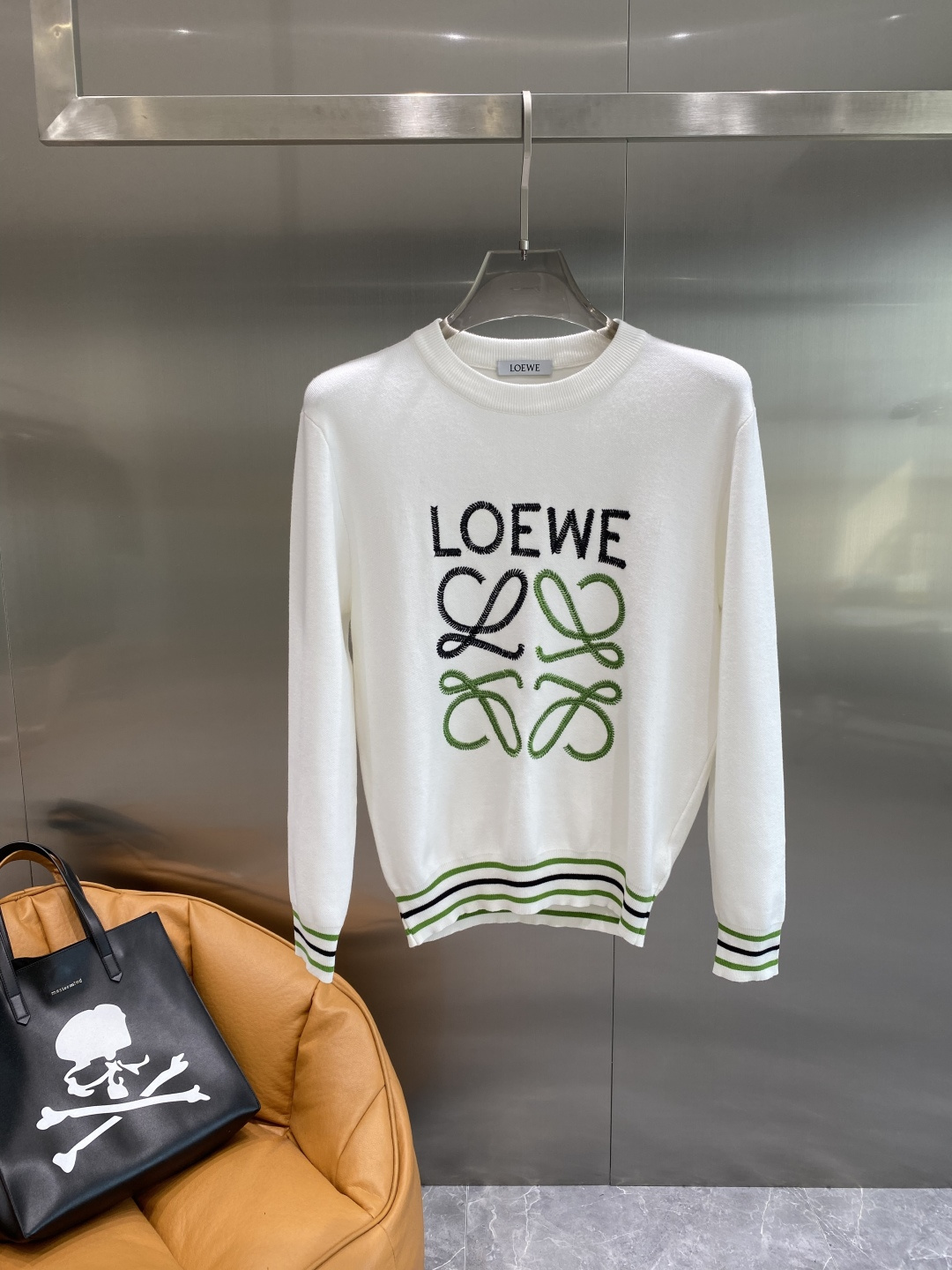 《𝙉𝙚𝙬🤍🖤罗意家》25ss秋冬 最新最顶级开衫羊毛针织衫开衫毛衣，精致配色融合新款潮套头衫，最顶级的品